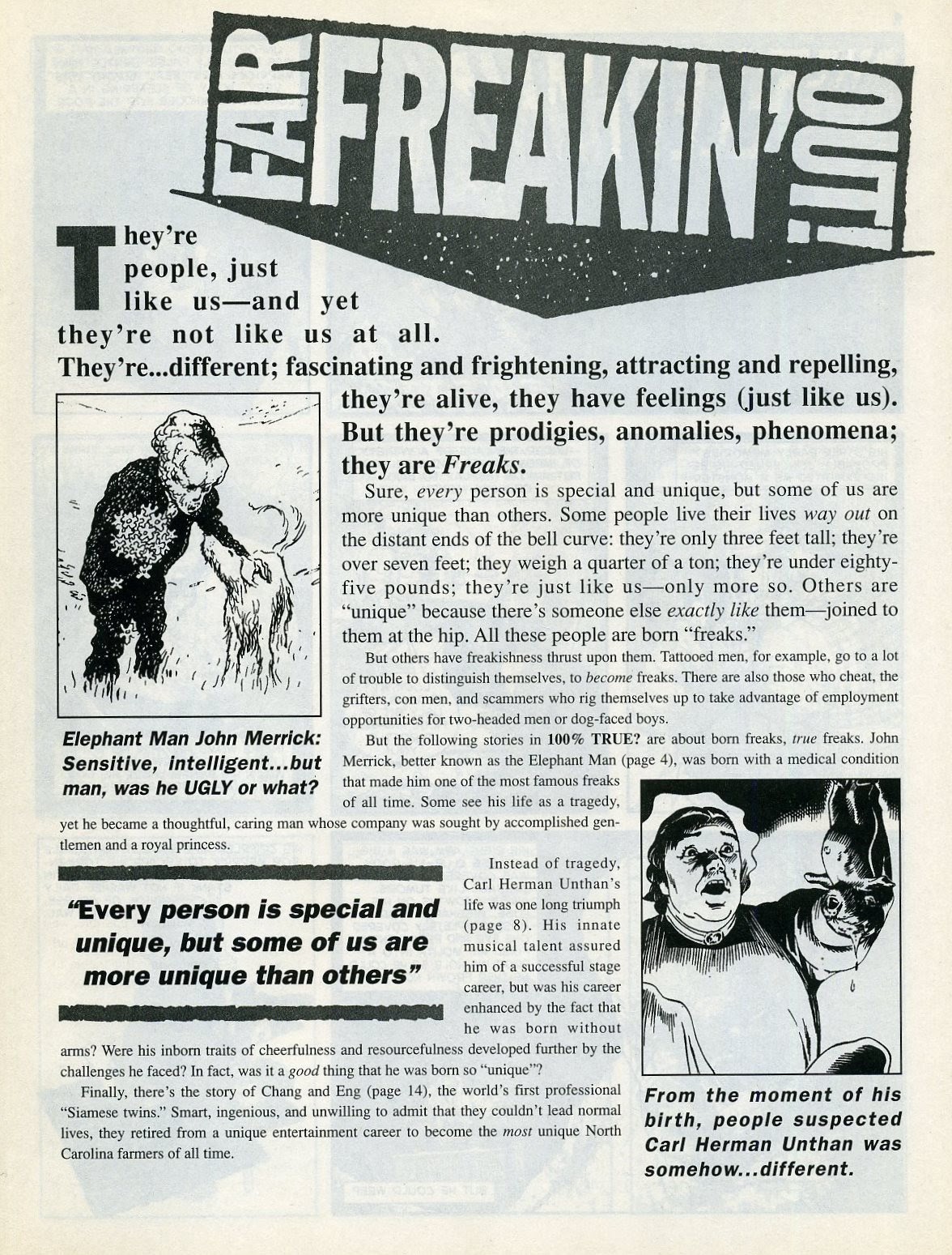Read online 100% True comic -  Issue #1 - 5