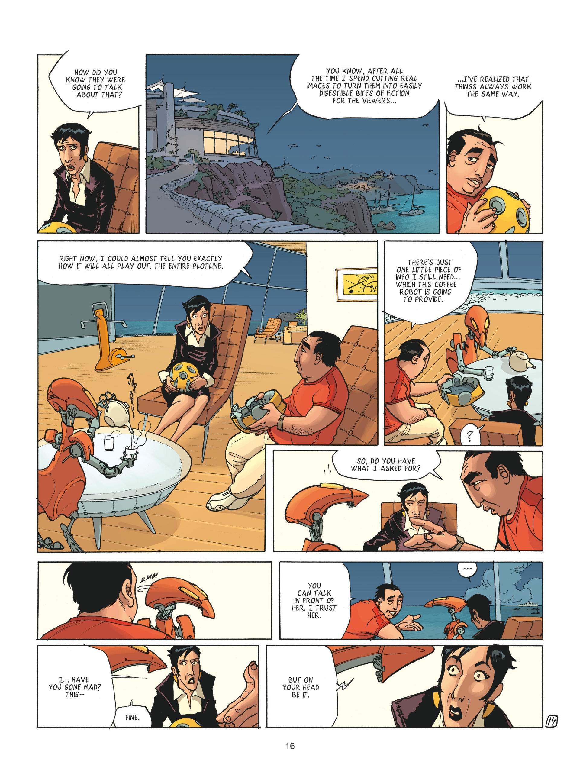Read online Reality Show comic -  Issue #5 - 16