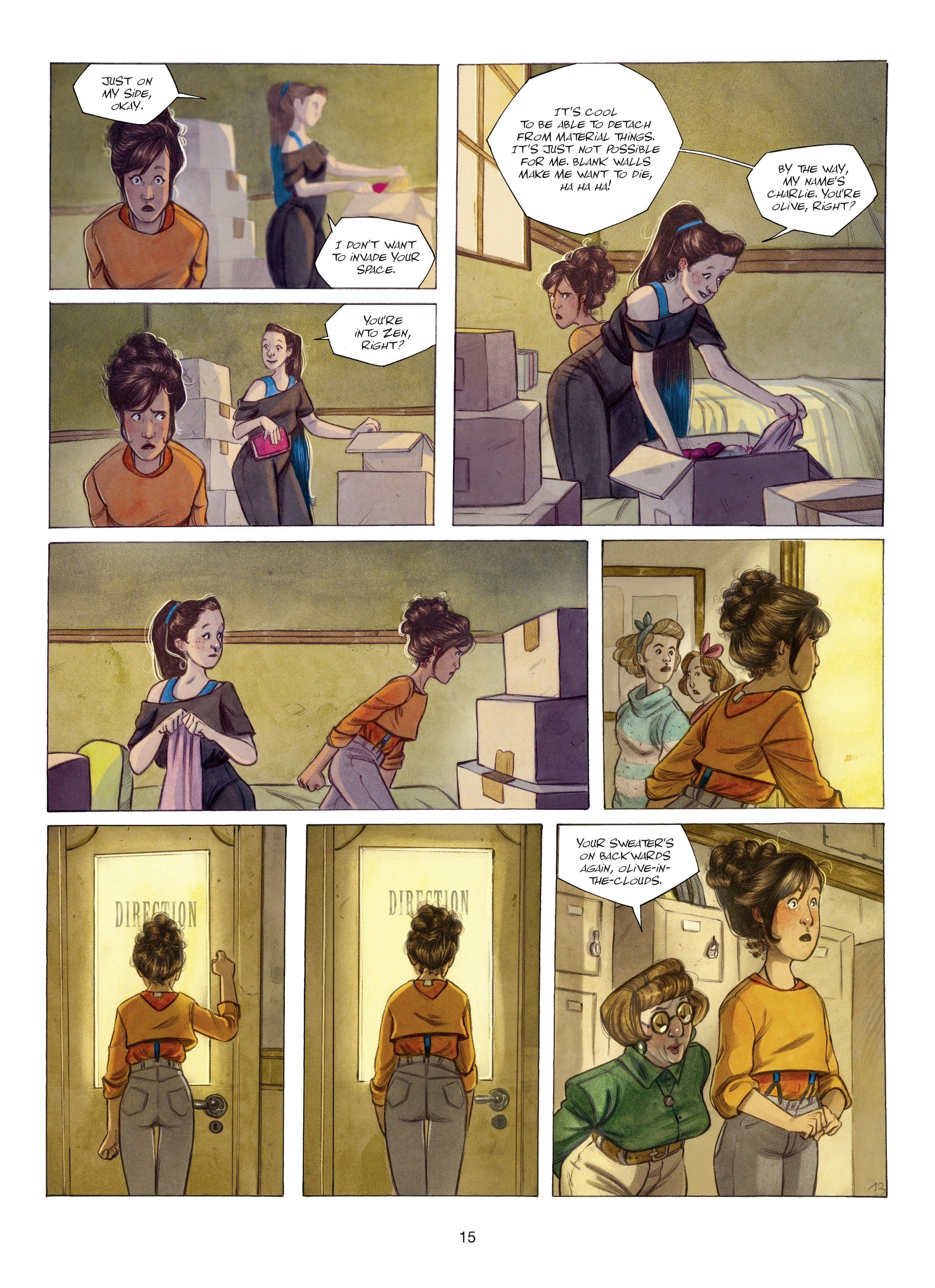 Read online Olive comic -  Issue #1 - 15