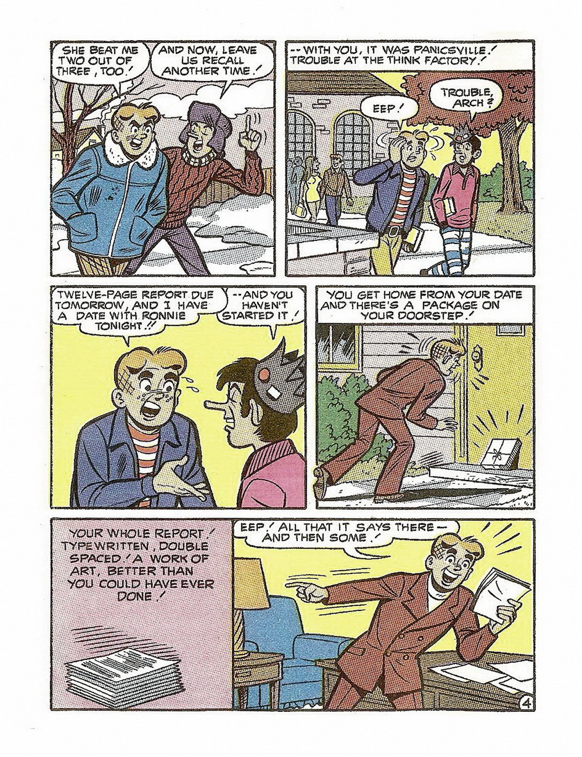 Read online Archie's Double Digest Magazine comic -  Issue #57 - 221