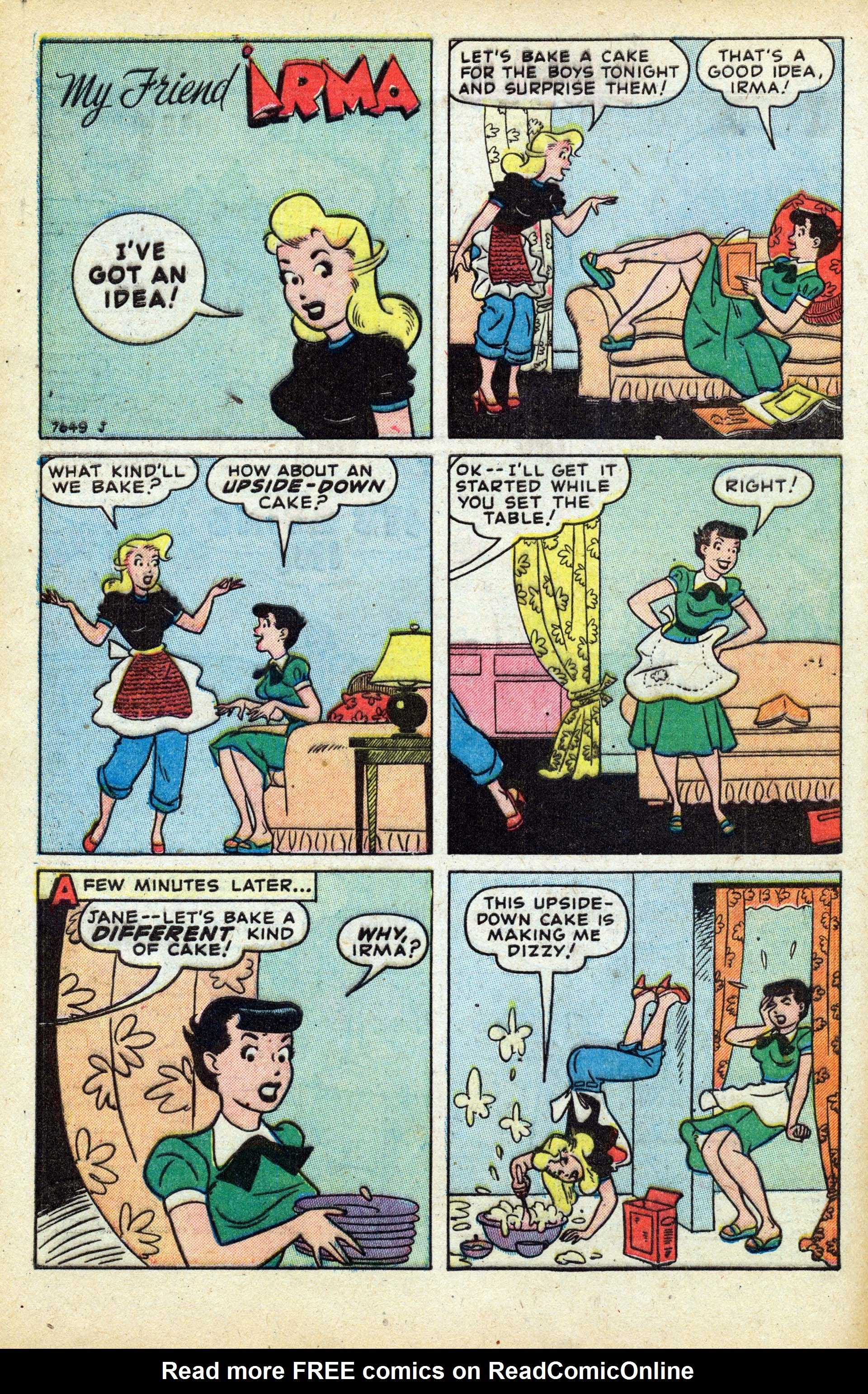 Read online My Friend Irma comic -  Issue #6 - 42