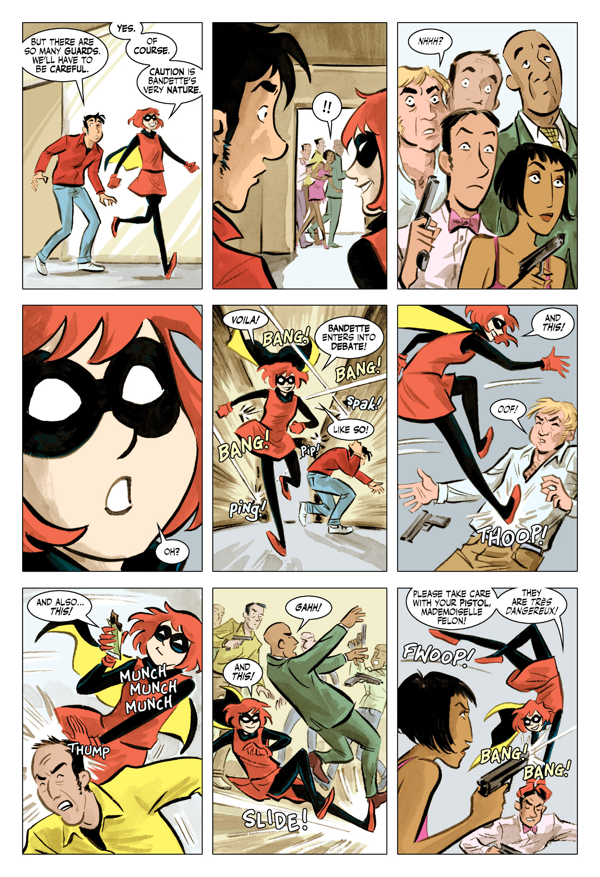 Read online Bandette (2012) comic -  Issue #13 - 11
