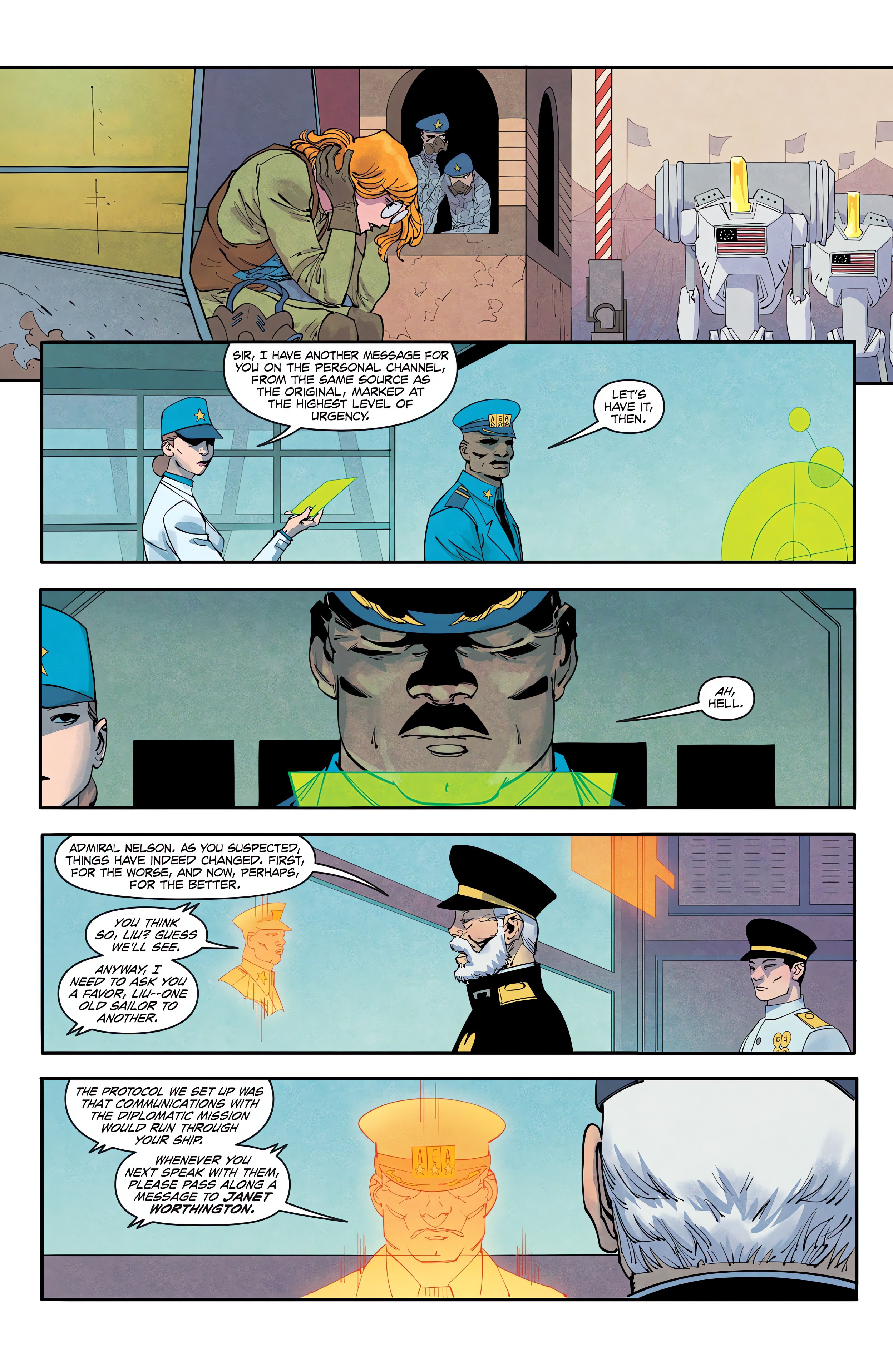 Read online Undiscovered Country comic -  Issue #26 - 20