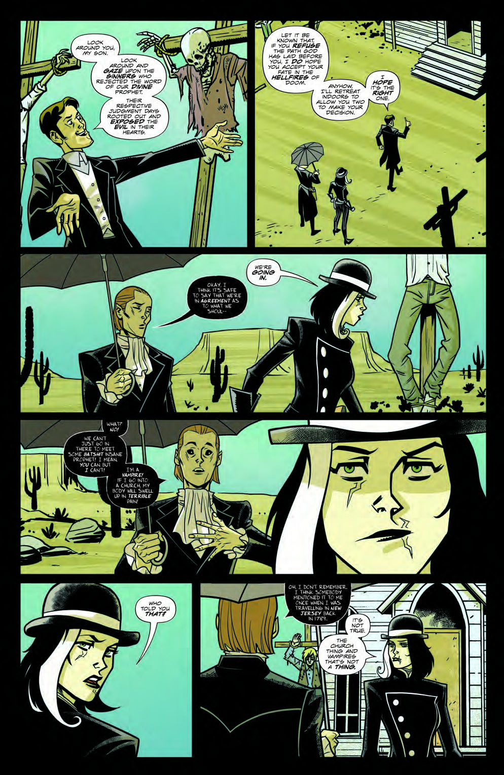 Read online Midnight Western Theatre comic -  Issue #2 - 7