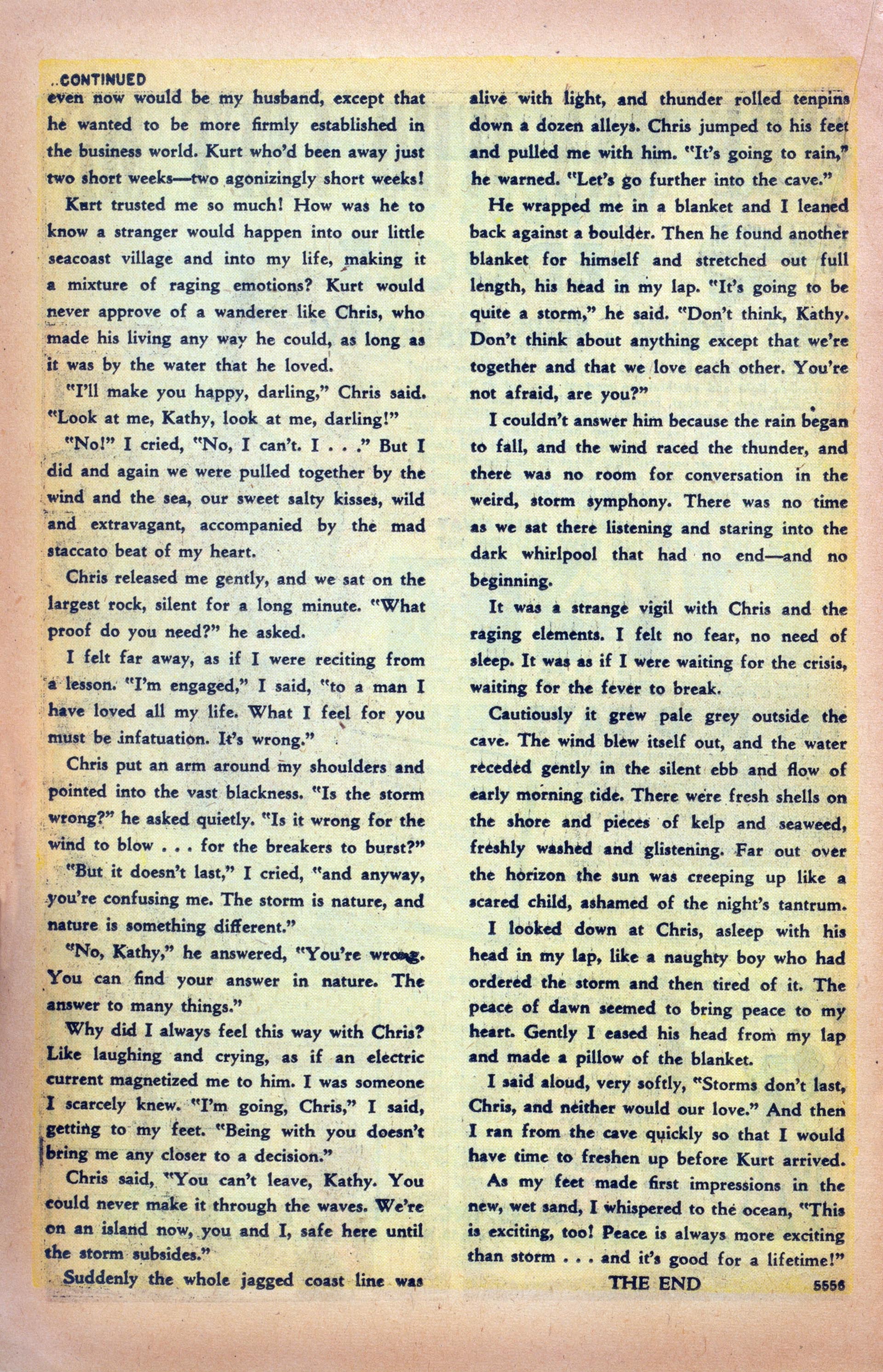 Read online Girl Confessions comic -  Issue #30 - 20