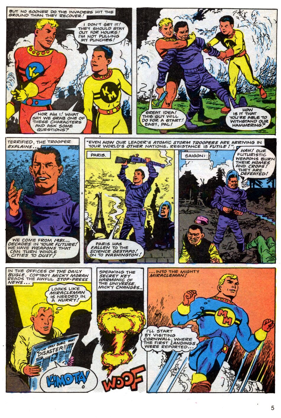 Read online Miracleman (1985) comic -  Issue #1 - 6