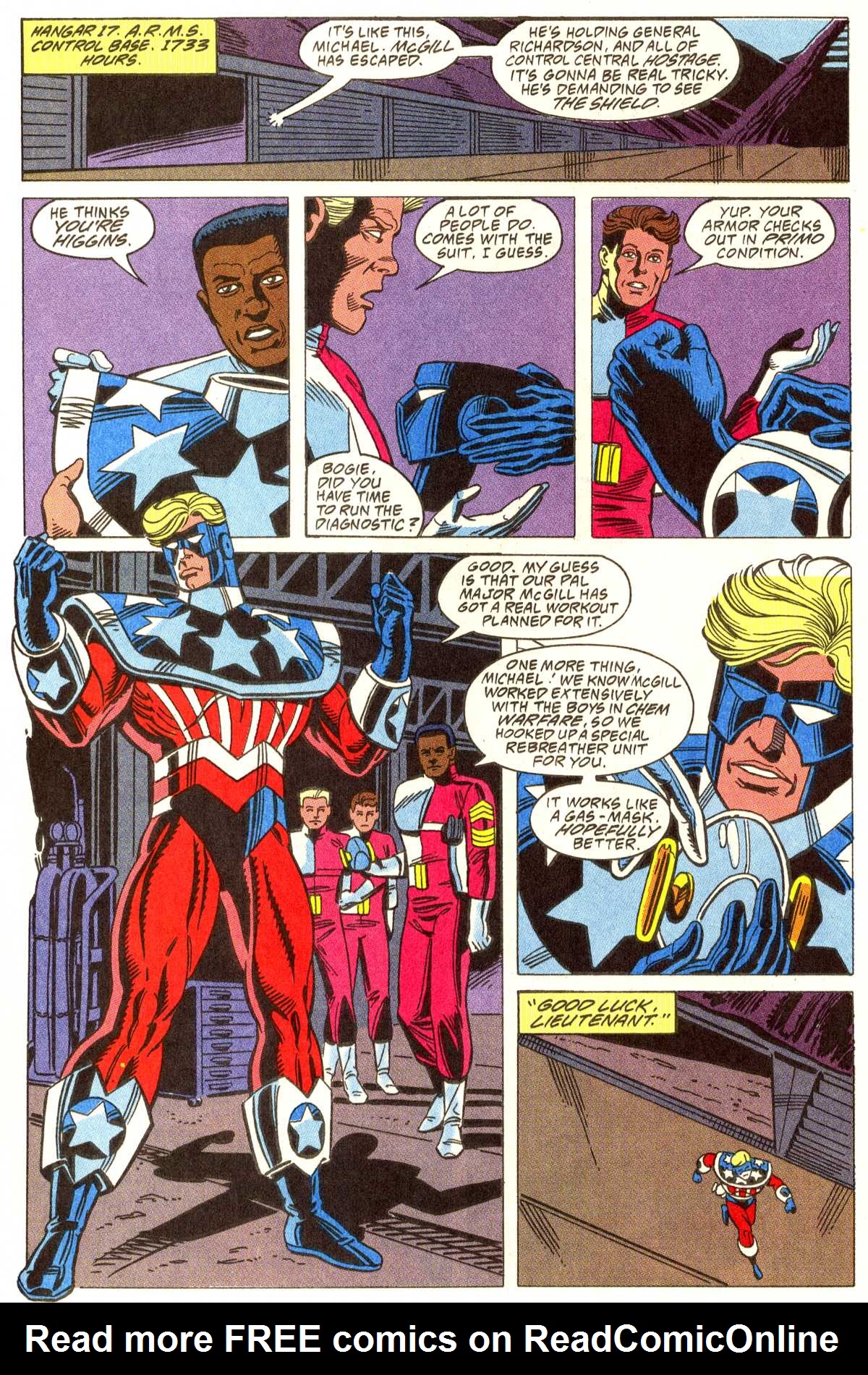 Read online Legend of the Shield comic -  Issue #13 - 17