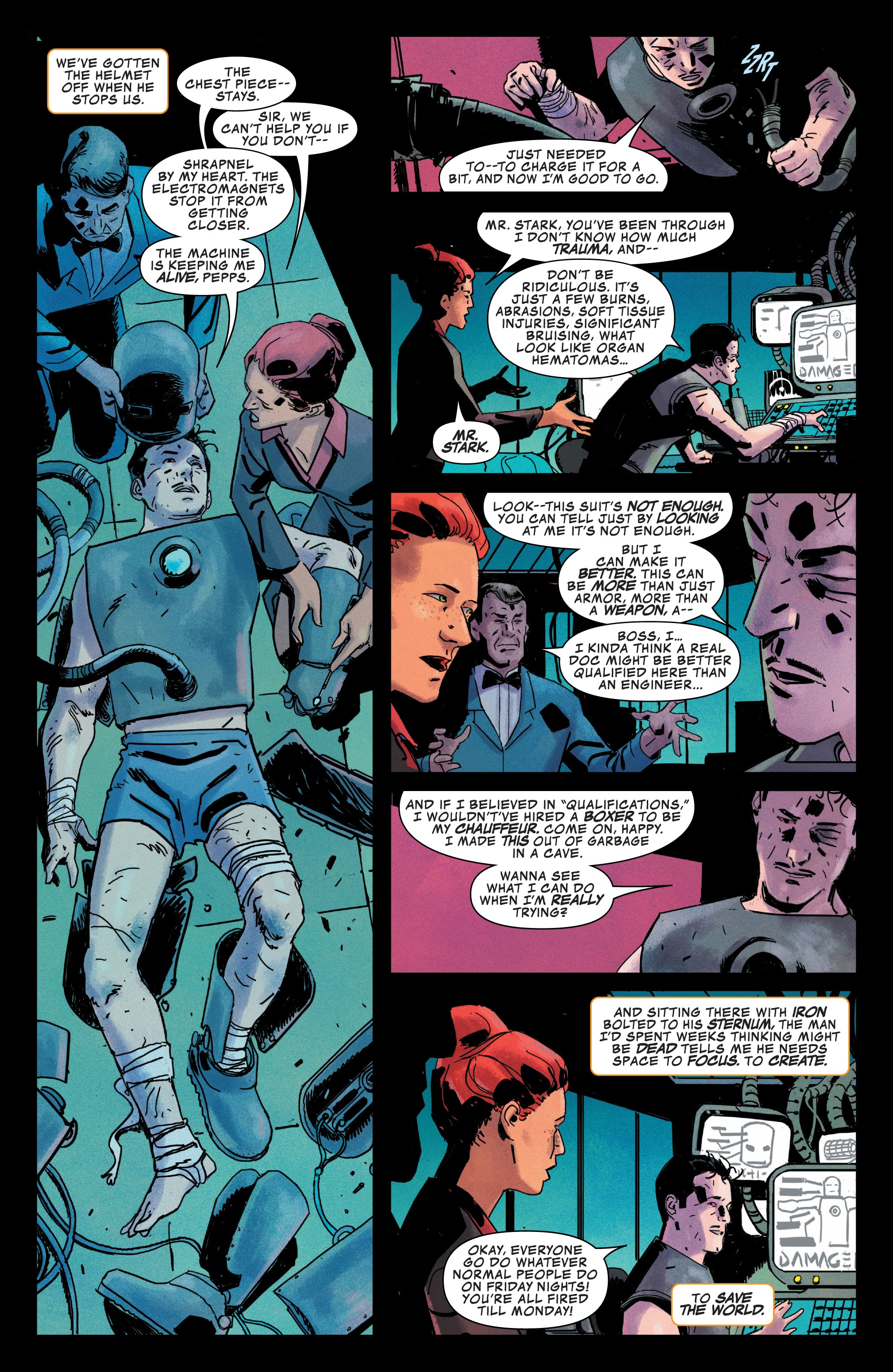 Read online The Darkhold comic -  Issue # Iron Man - 6