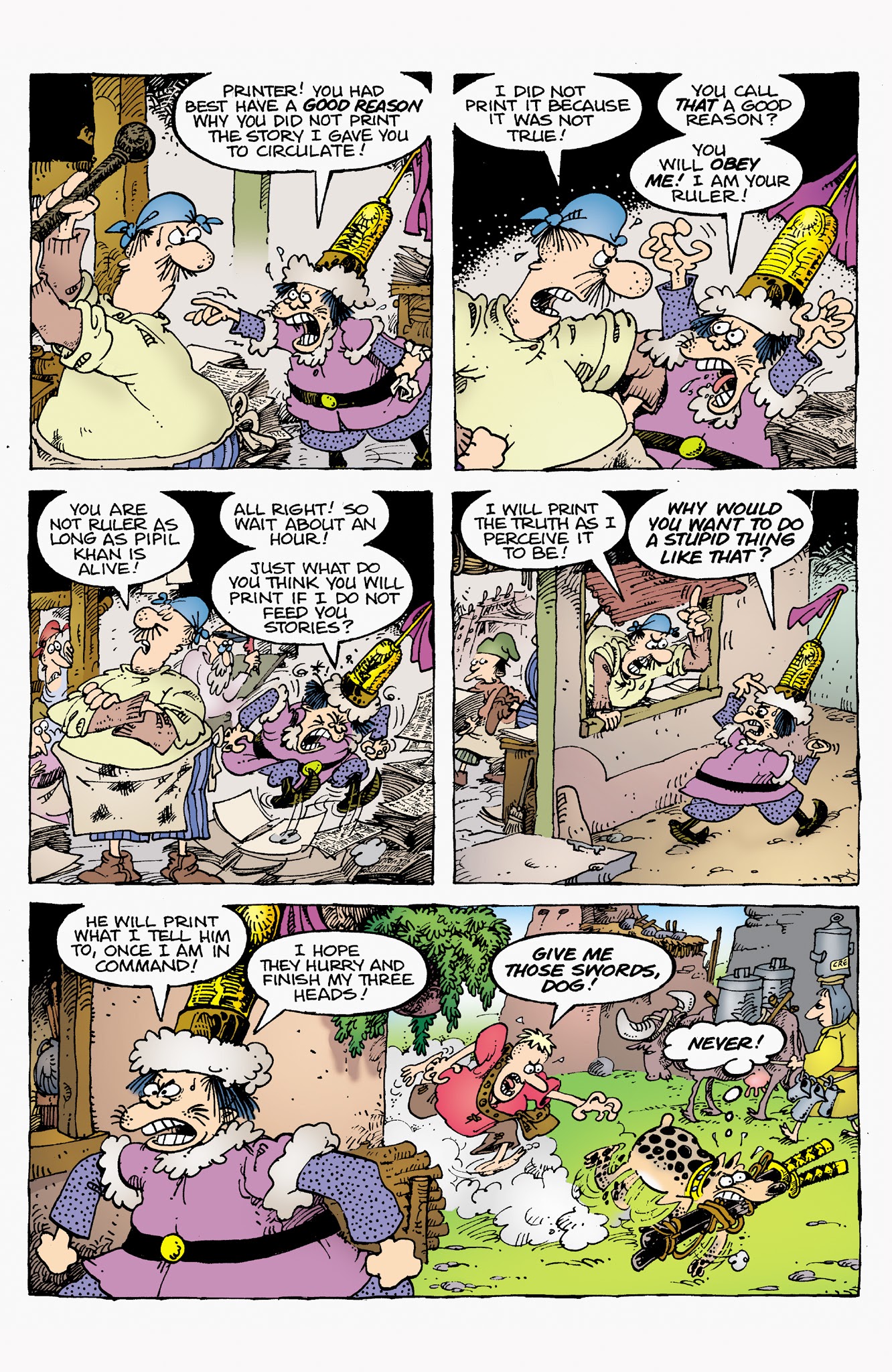 Read online Sergio Aragonés' Groo: Mightier Than the Sword comic -  Issue # _TPB - 94