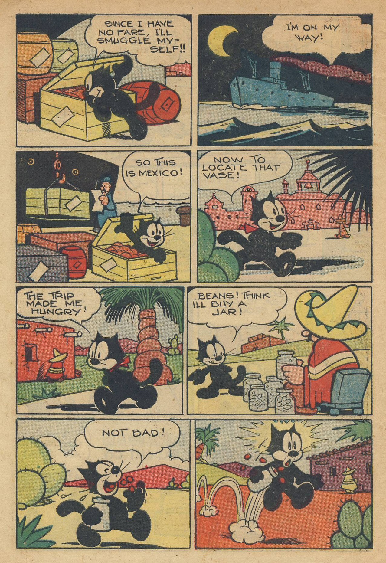 Read online Felix the Cat (1951) comic -  Issue #40 - 6