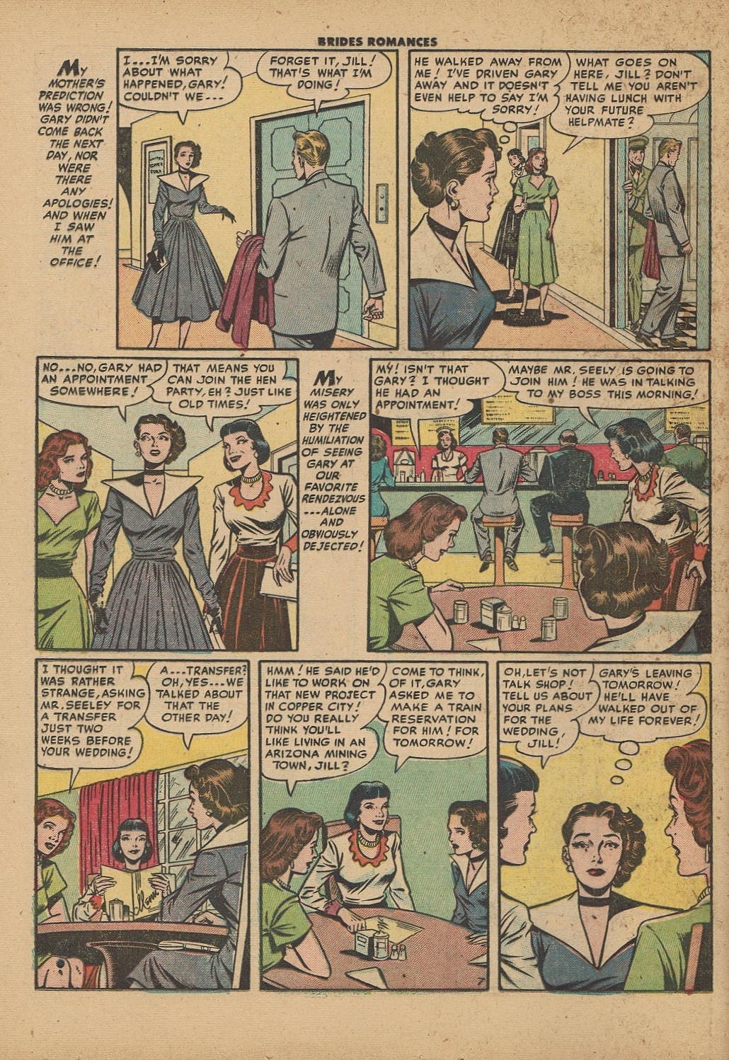 Read online Brides Romances comic -  Issue #10 - 24