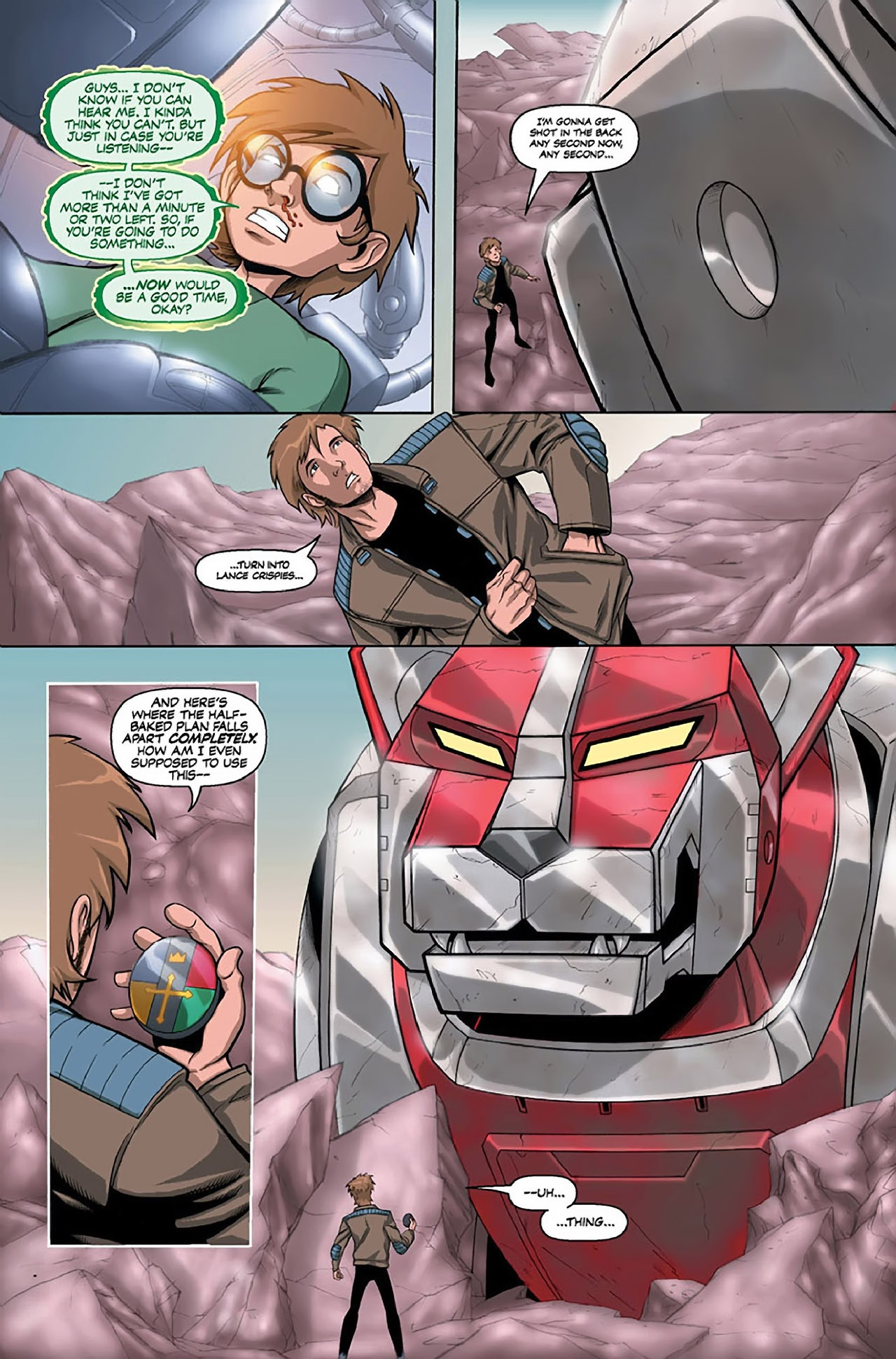 Read online Voltron: Defender of the Universe (Existed) comic -  Issue #3 - 8
