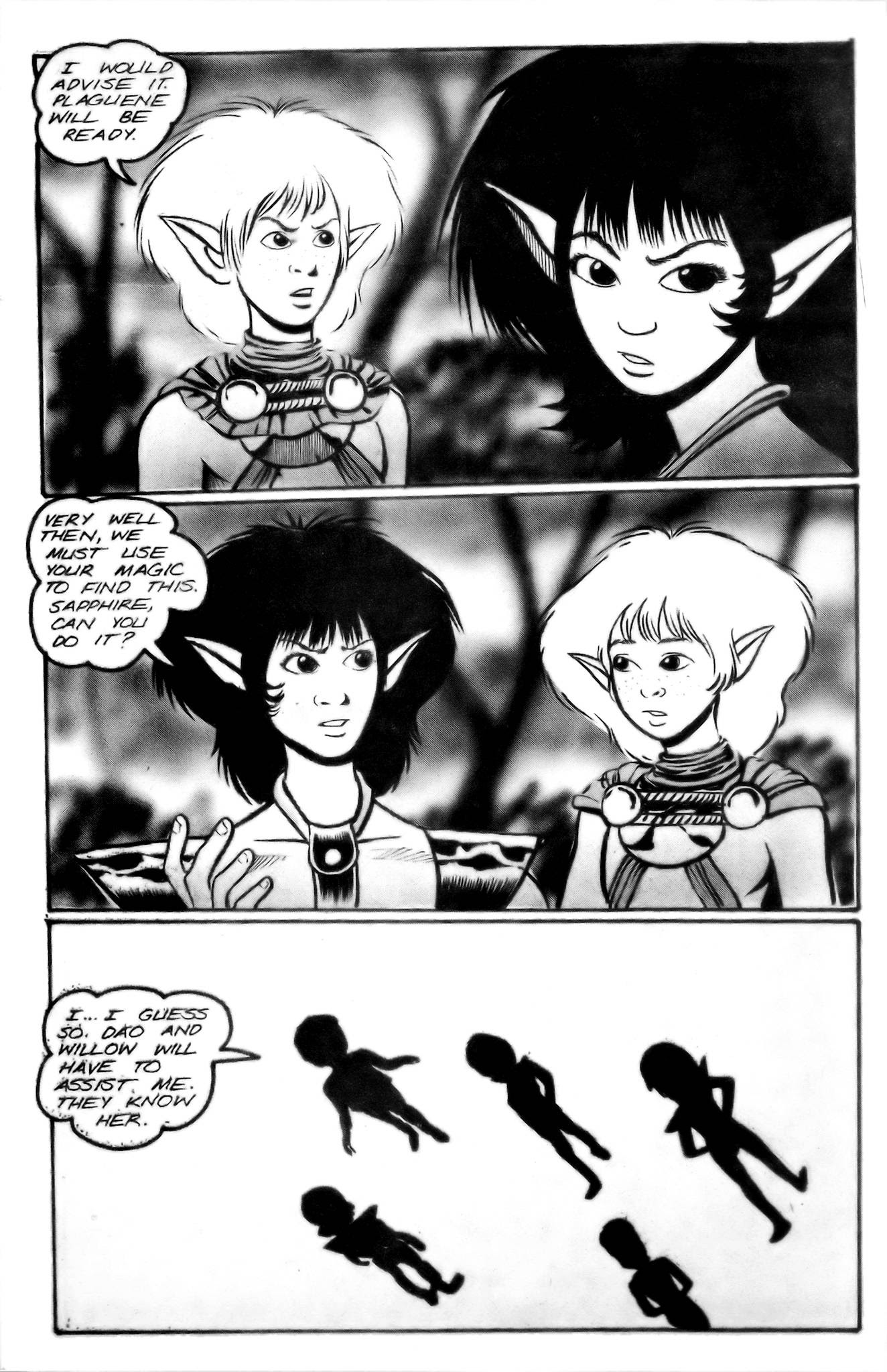 Read online Sapphire comic -  Issue #6 - 11