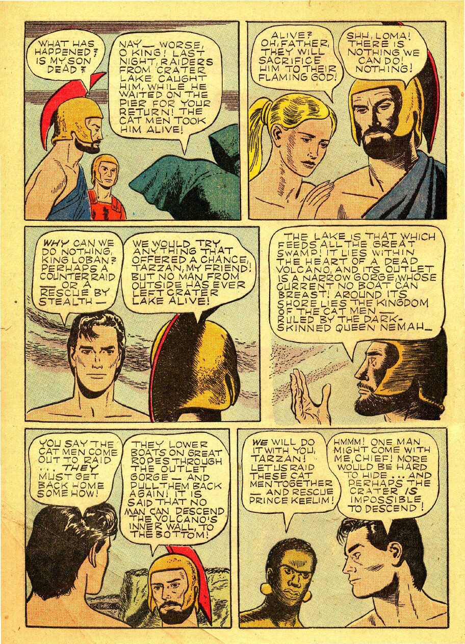 Read online Tarzan (1948) comic -  Issue #38 - 4