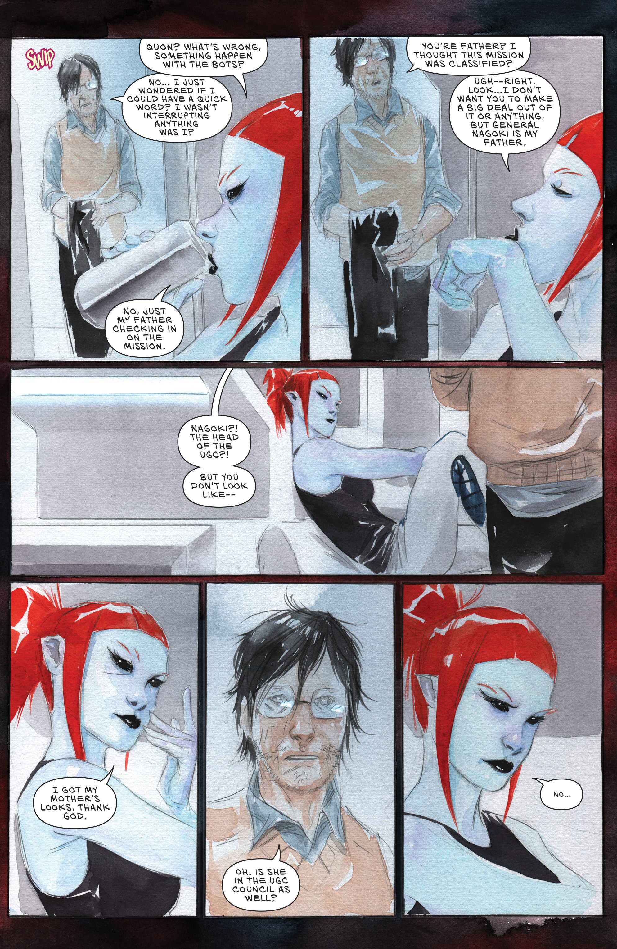 Read online Descender comic -  Issue #4 - 11