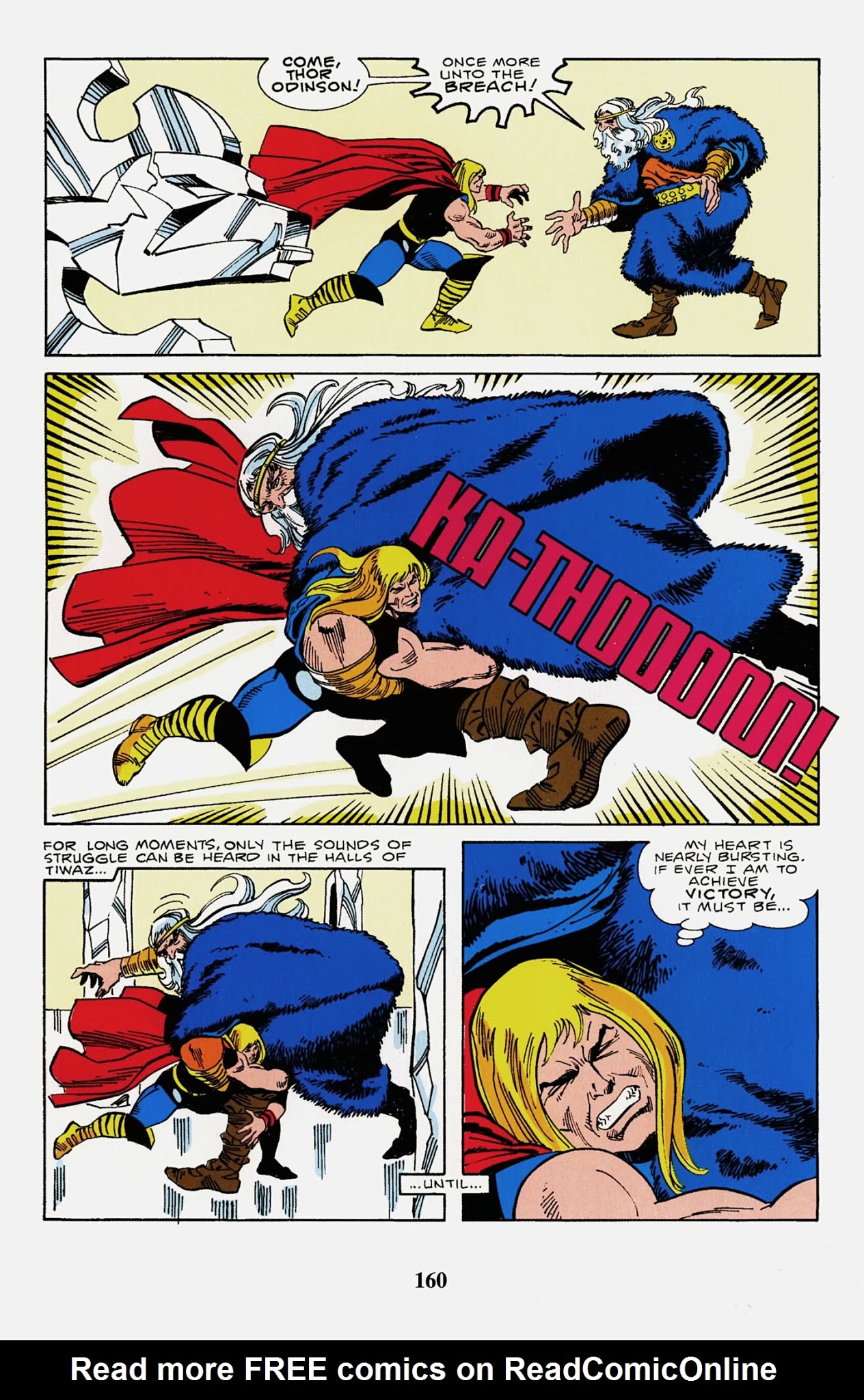 Read online Thor Visionaries: Walter Simonson comic -  Issue # TPB 2 - 162