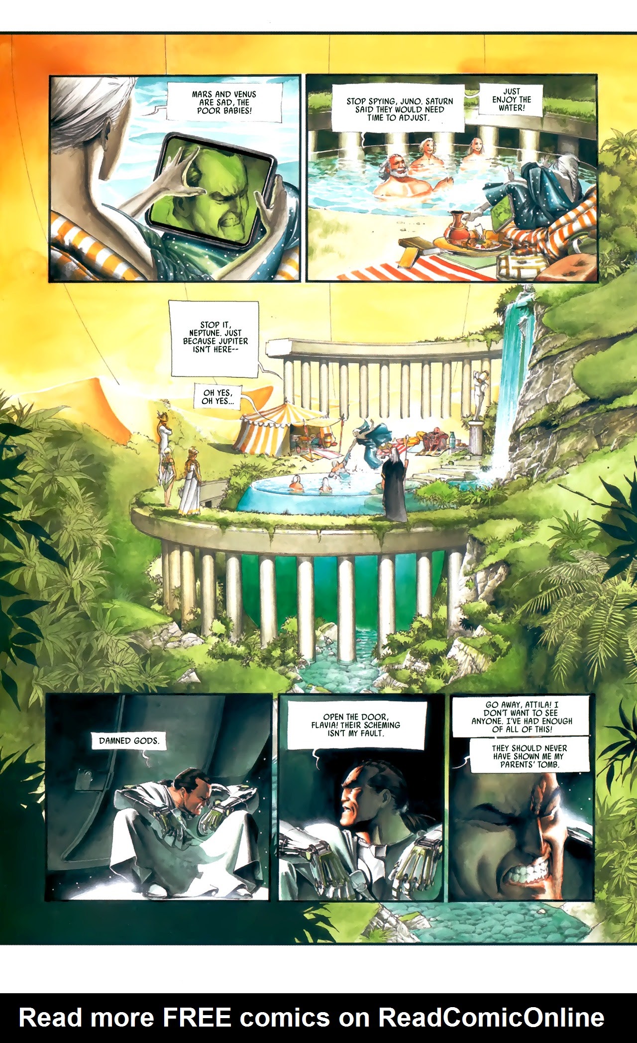 Read online Scourge Of The Gods: The Fall comic -  Issue #2 - 28
