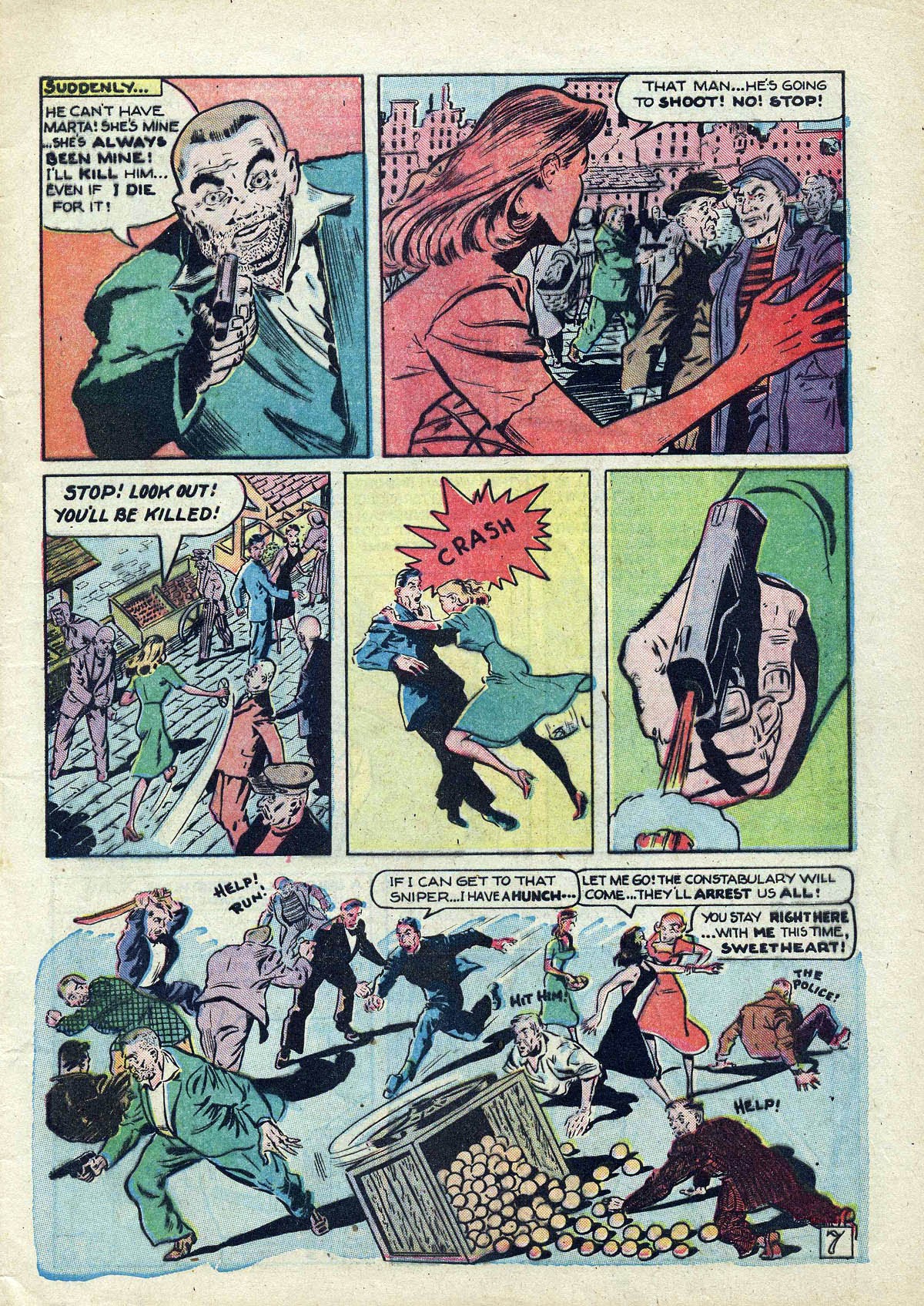 Read online The Saint (1947) comic -  Issue #6 - 9