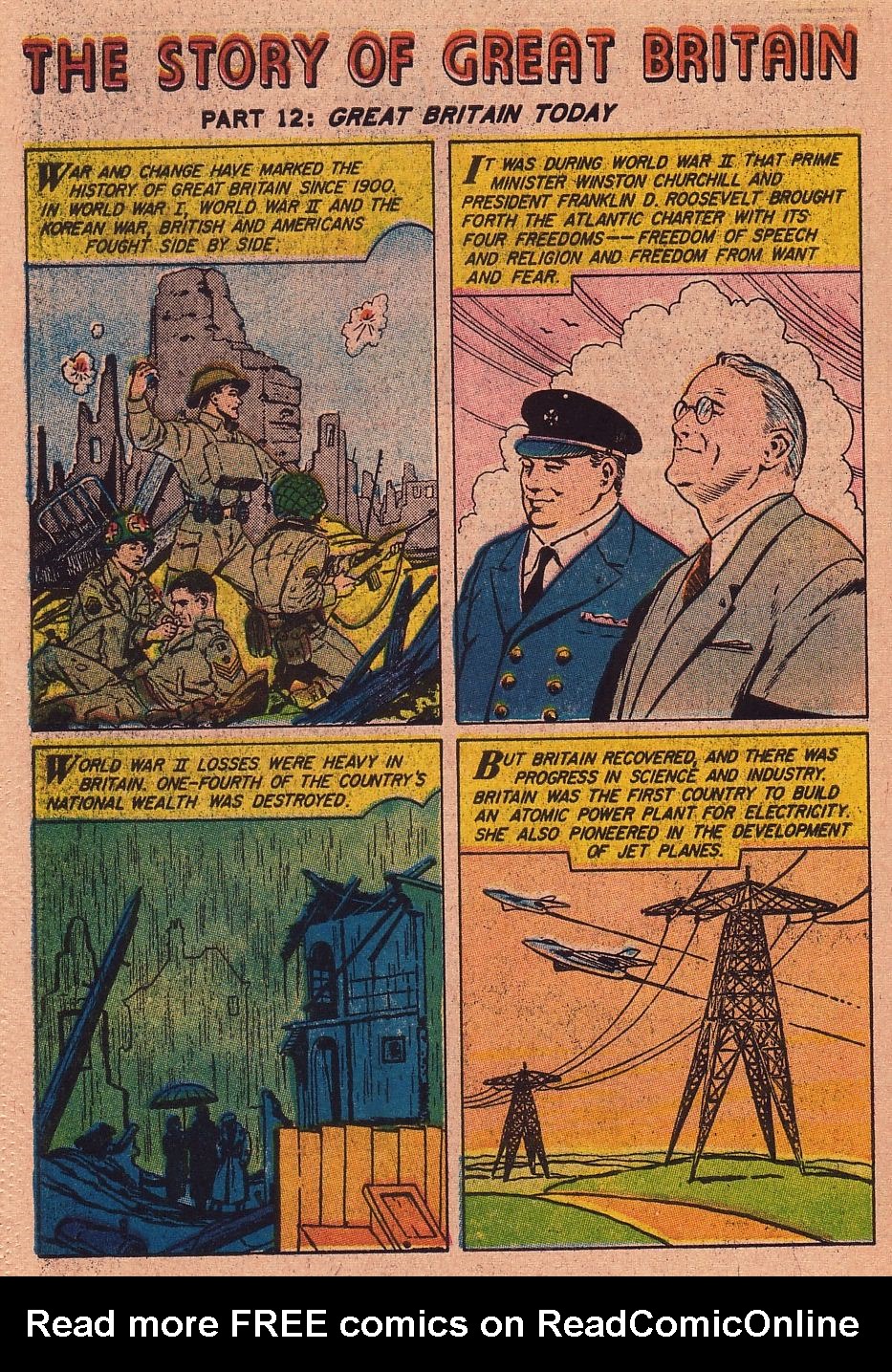 Read online Classics Illustrated comic -  Issue #138 - 48