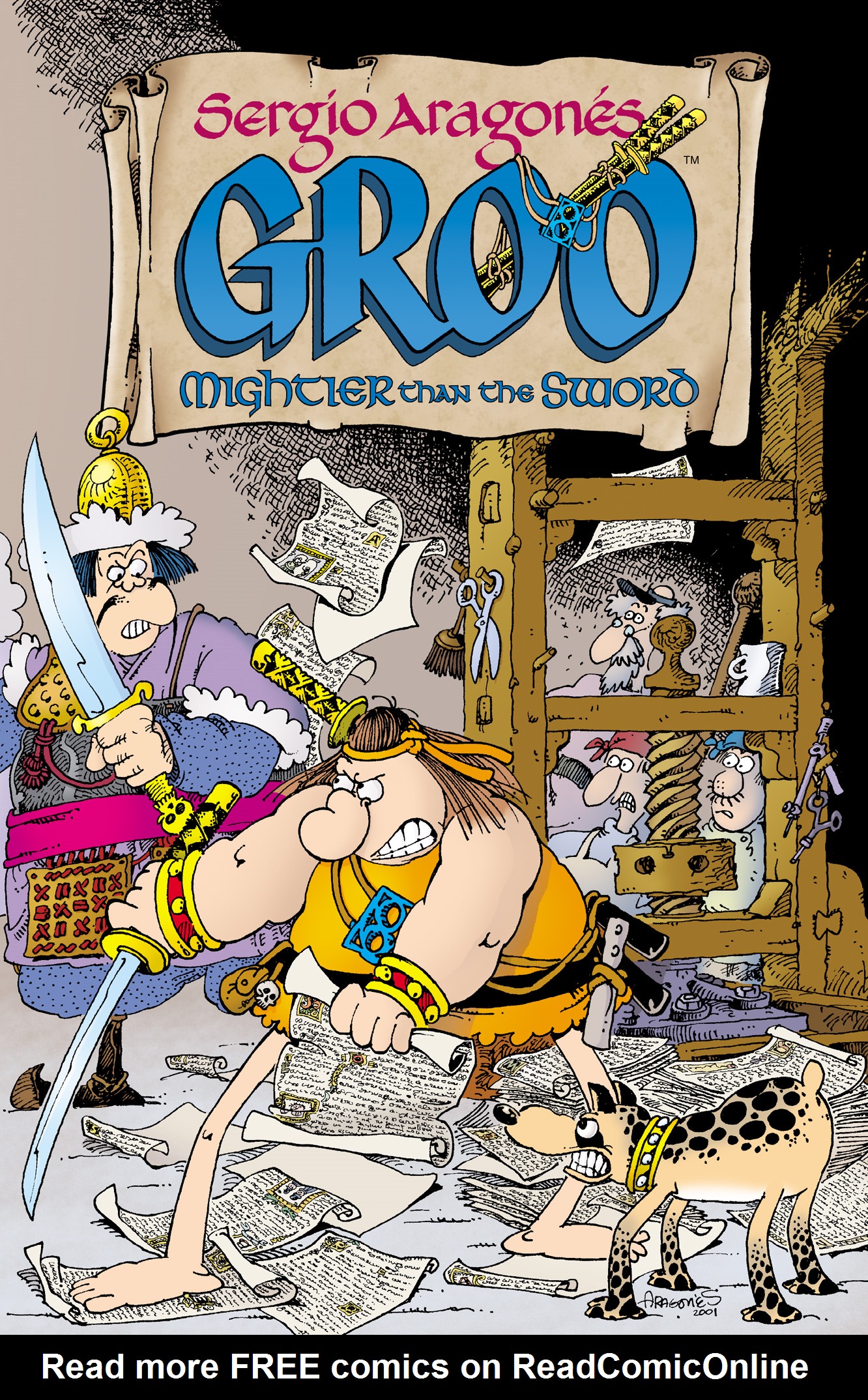 Read online Sergio Aragonés' Groo: Mightier Than the Sword comic -  Issue # _TPB - 1