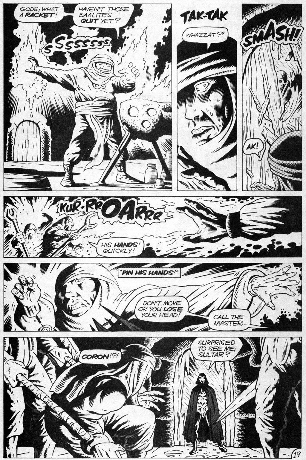Read online Adventurers (1989) comic -  Issue #6 - 19