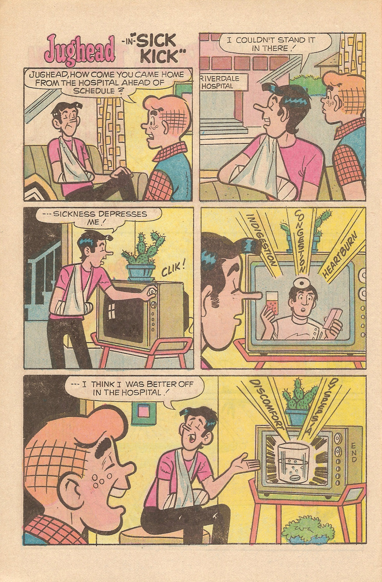 Read online Jughead's Jokes comic -  Issue #48 - 8