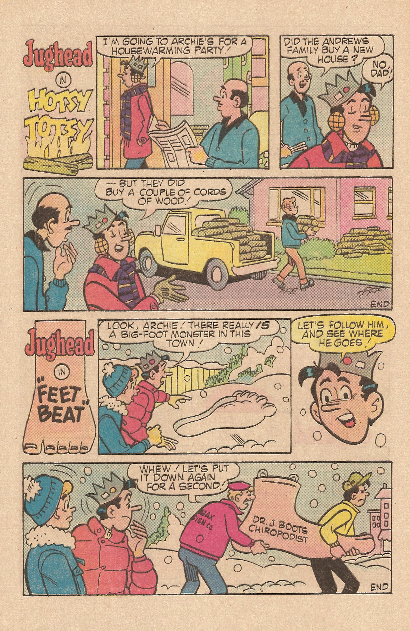 Read online Jughead's Jokes comic -  Issue #76 - 8