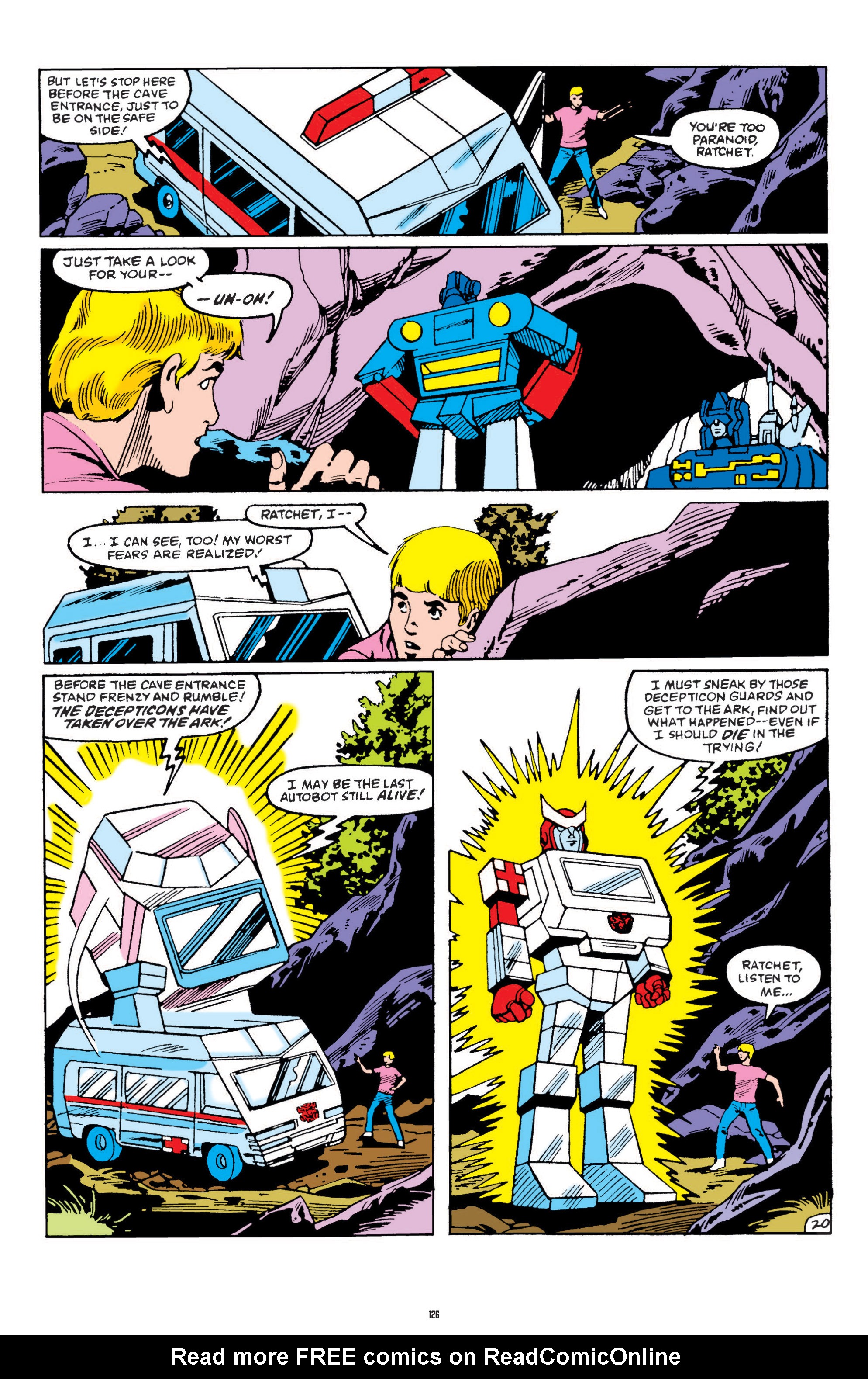 Read online The Transformers Classics comic -  Issue # TPB 1 - 127