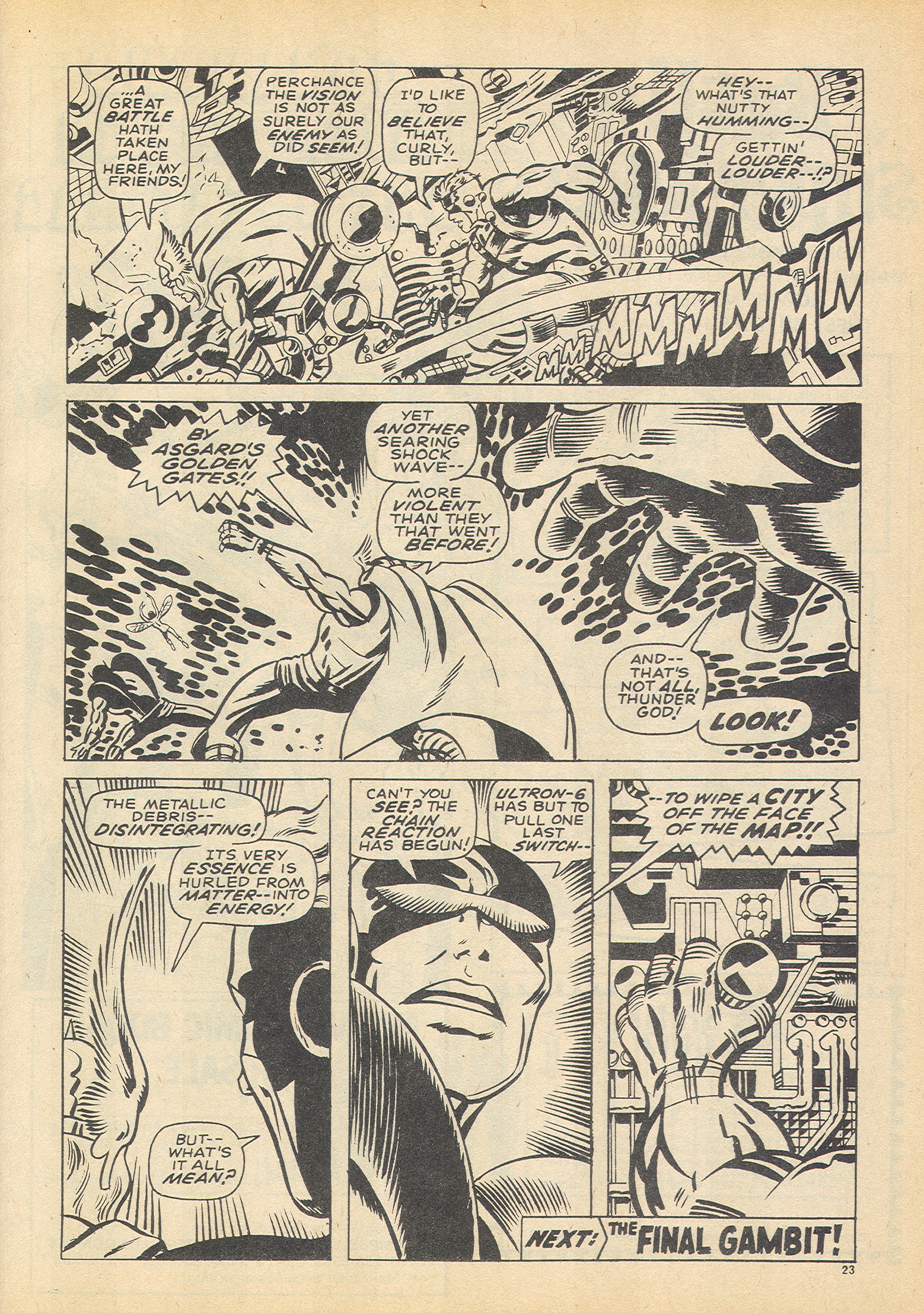 Read online The Avengers (1973) comic -  Issue #101 - 23