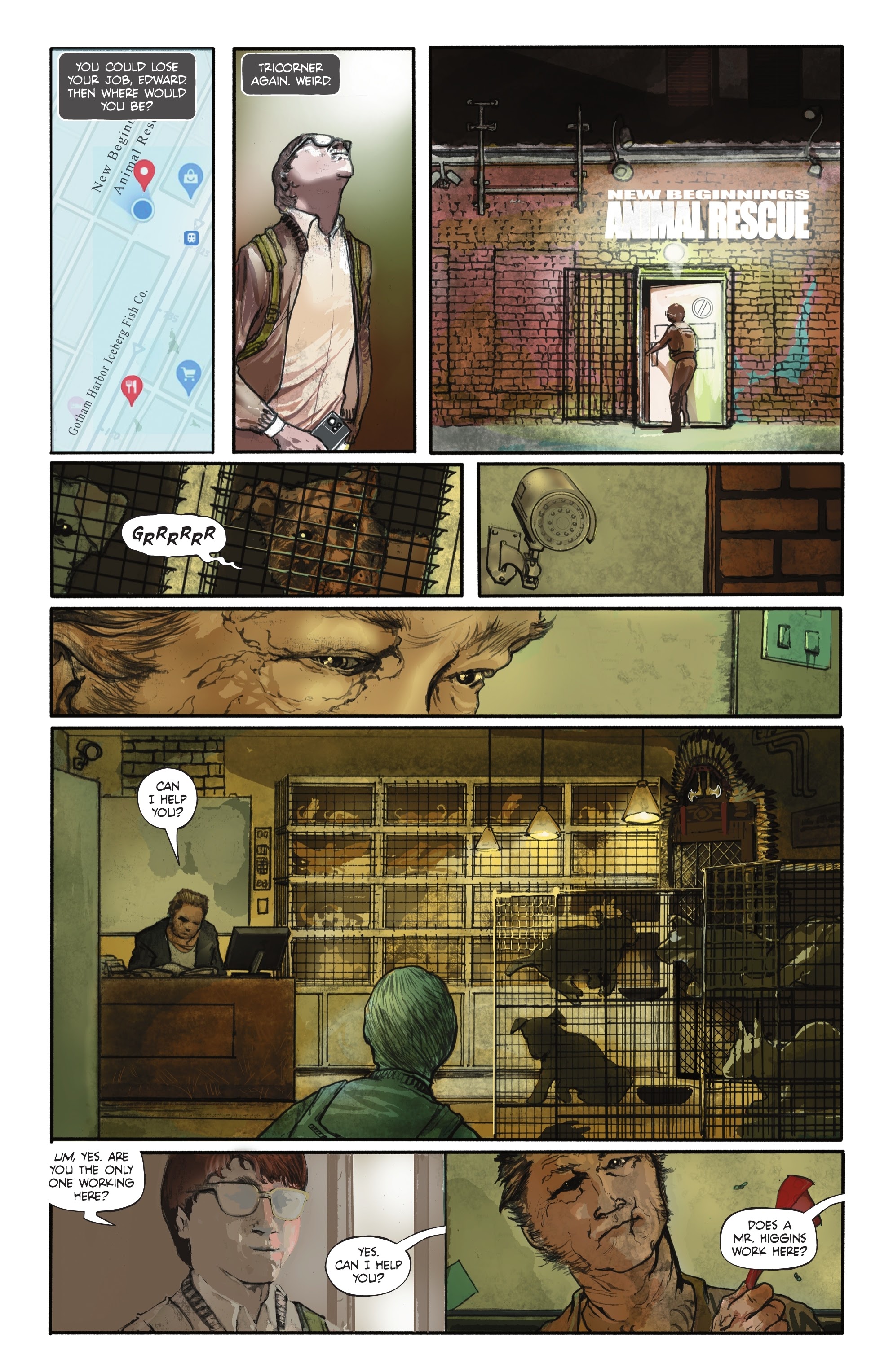 Read online The Riddler: Year One comic -  Issue #1 - 30