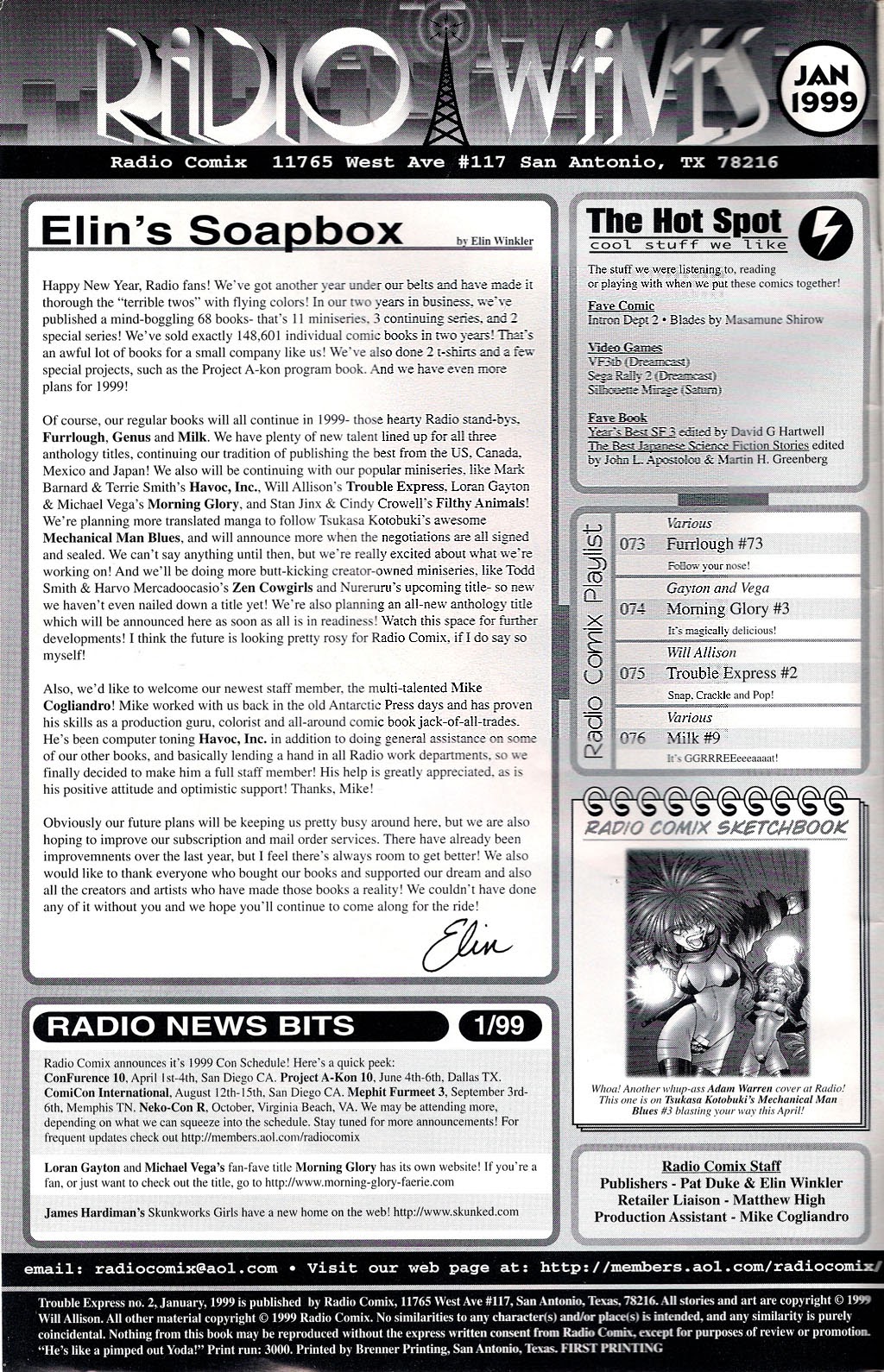 Read online Trouble Express comic -  Issue #2 - 2