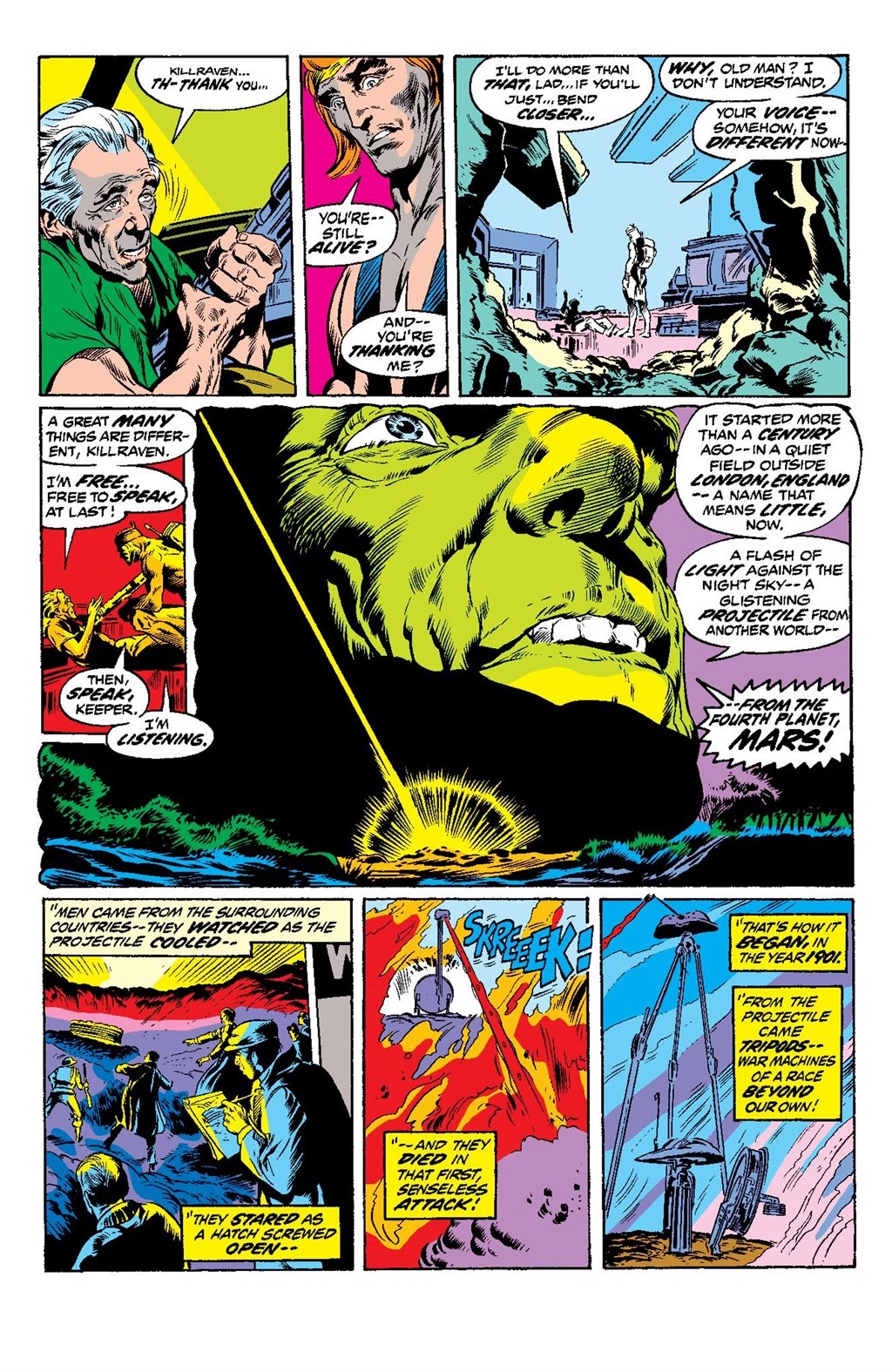 Read online Killraven Epic Collection: Warrior of the Worlds comic -  Issue # TPB (Part 1) - 11