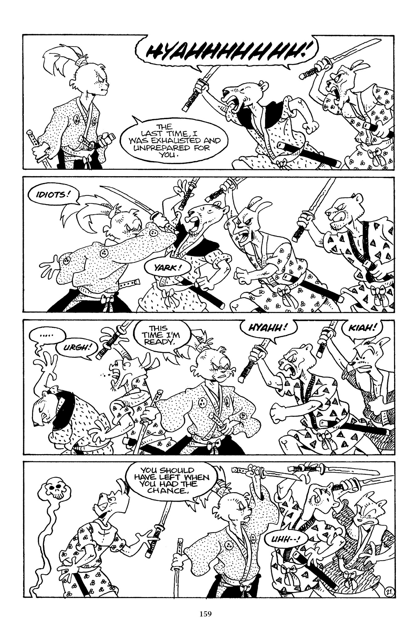 Read online The Usagi Yojimbo Saga comic -  Issue # TPB 7 - 155