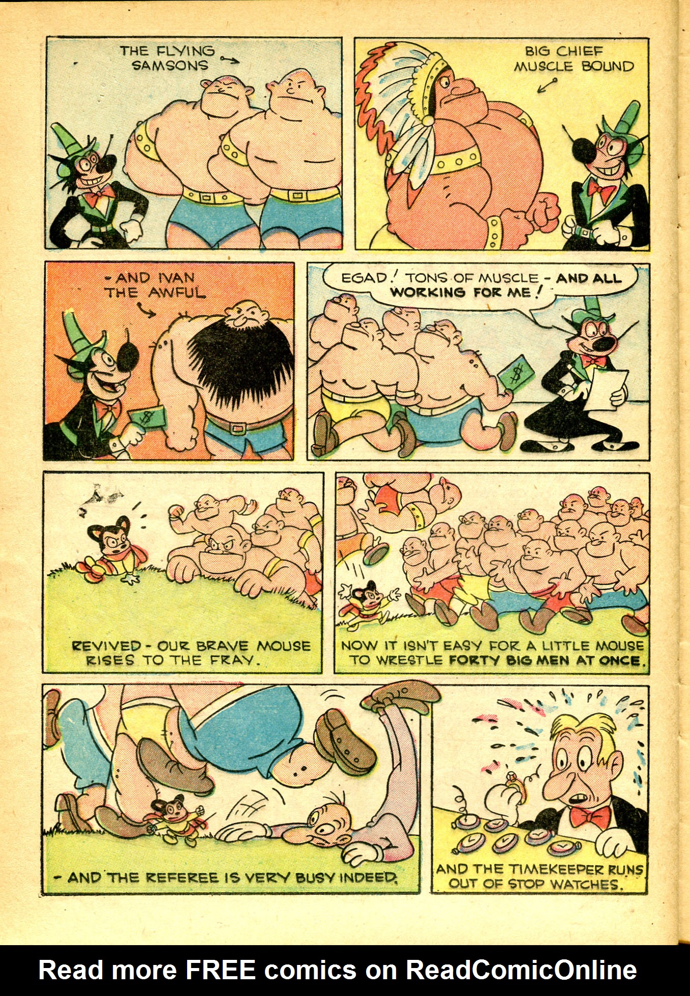 Read online Paul Terry's Mighty Mouse Comics comic -  Issue #63 - 24