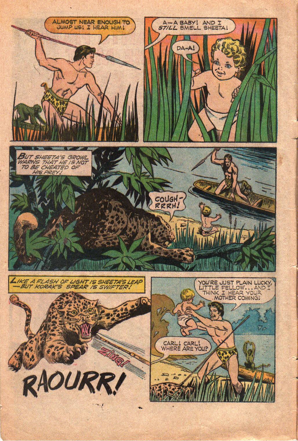 Read online Korak, Son of Tarzan (1964) comic -  Issue #23 - 4