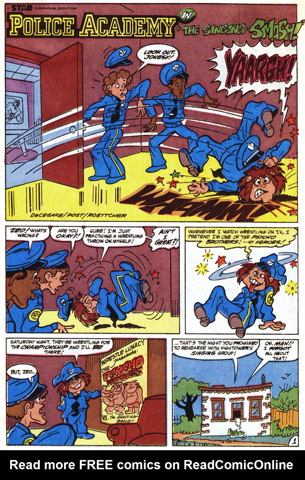 Read online Police Academy comic -  Issue #3 - 17