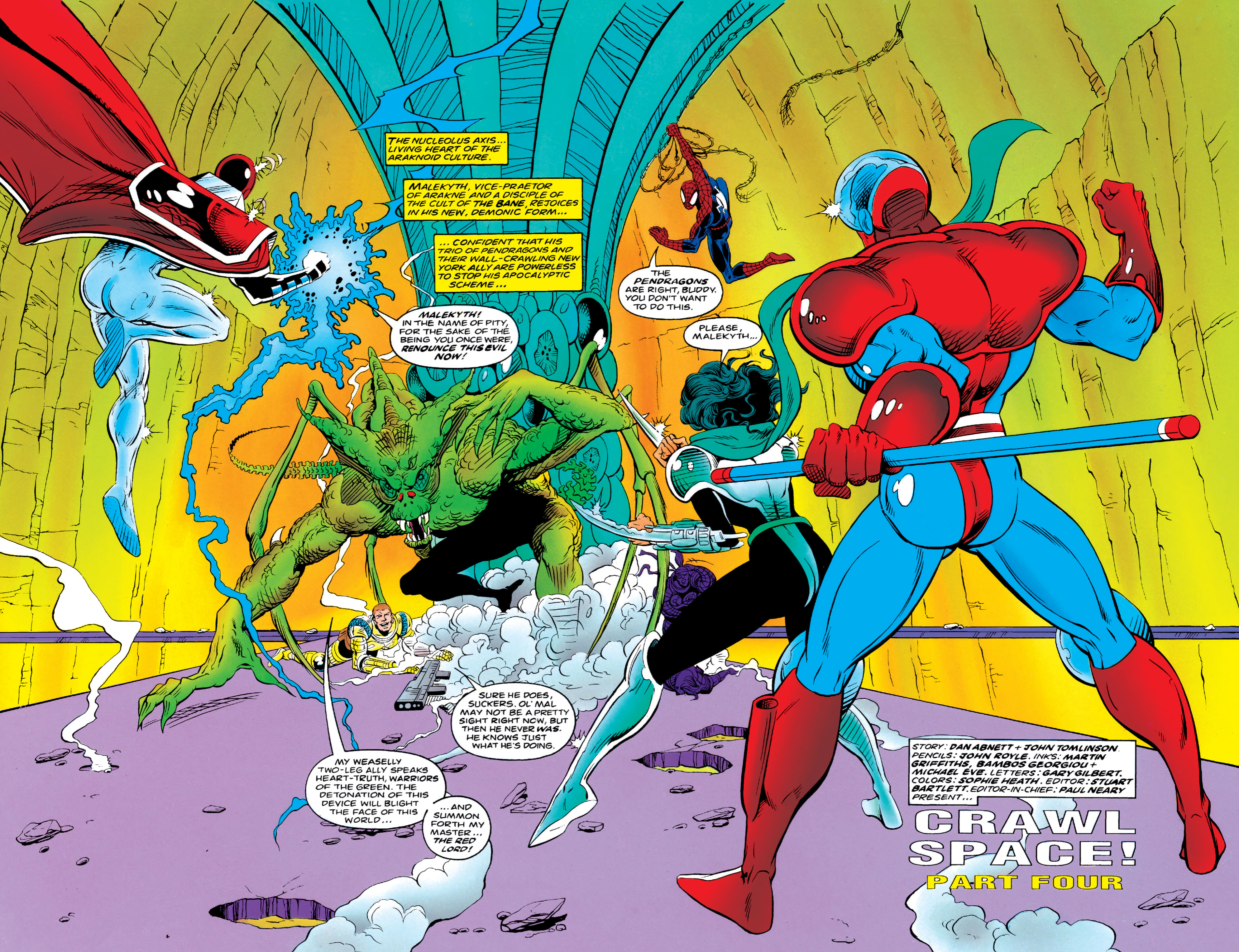 Read online Knights of Pendragon Omnibus comic -  Issue # TPB (Part 7) - 8