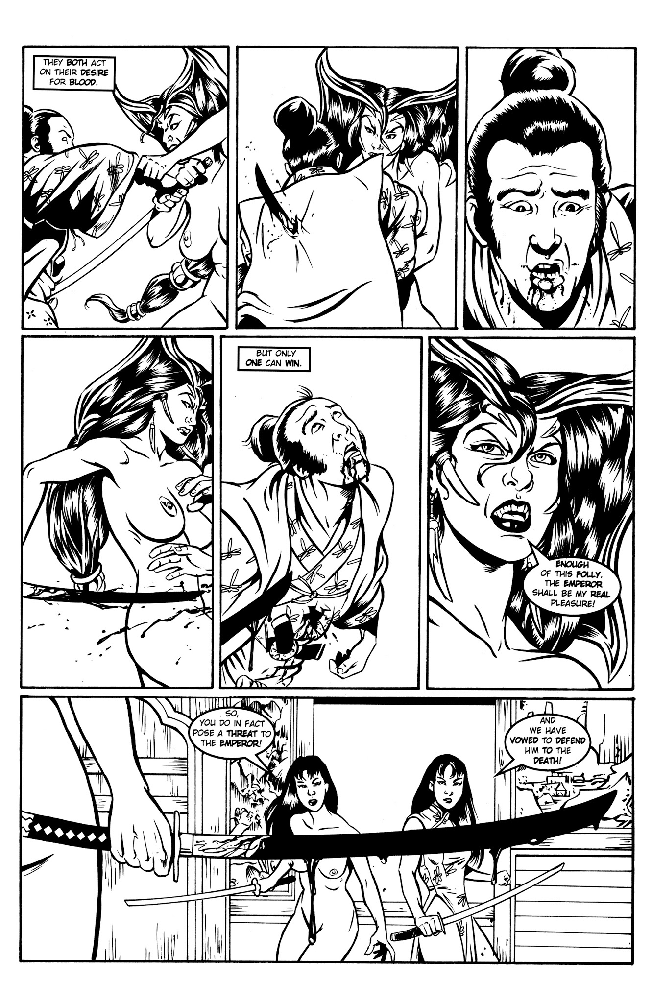 Read online Vamperotica Blood Of Japan comic -  Issue # Full - 17