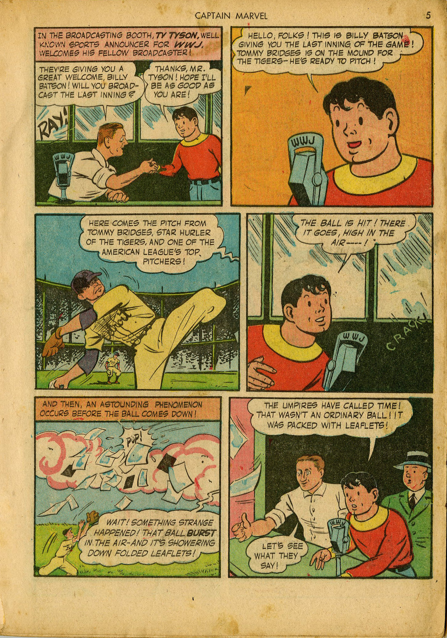 Read online Captain Marvel Adventures comic -  Issue #25 - 5