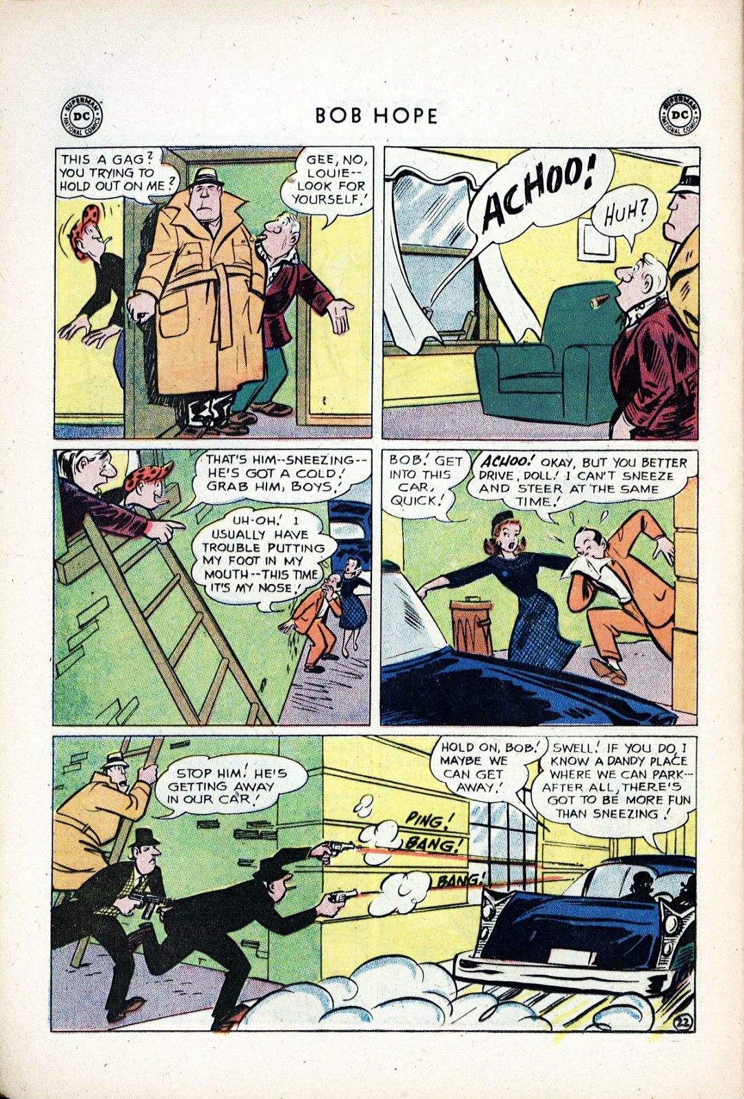 Read online The Adventures of Bob Hope comic -  Issue #61 - 28