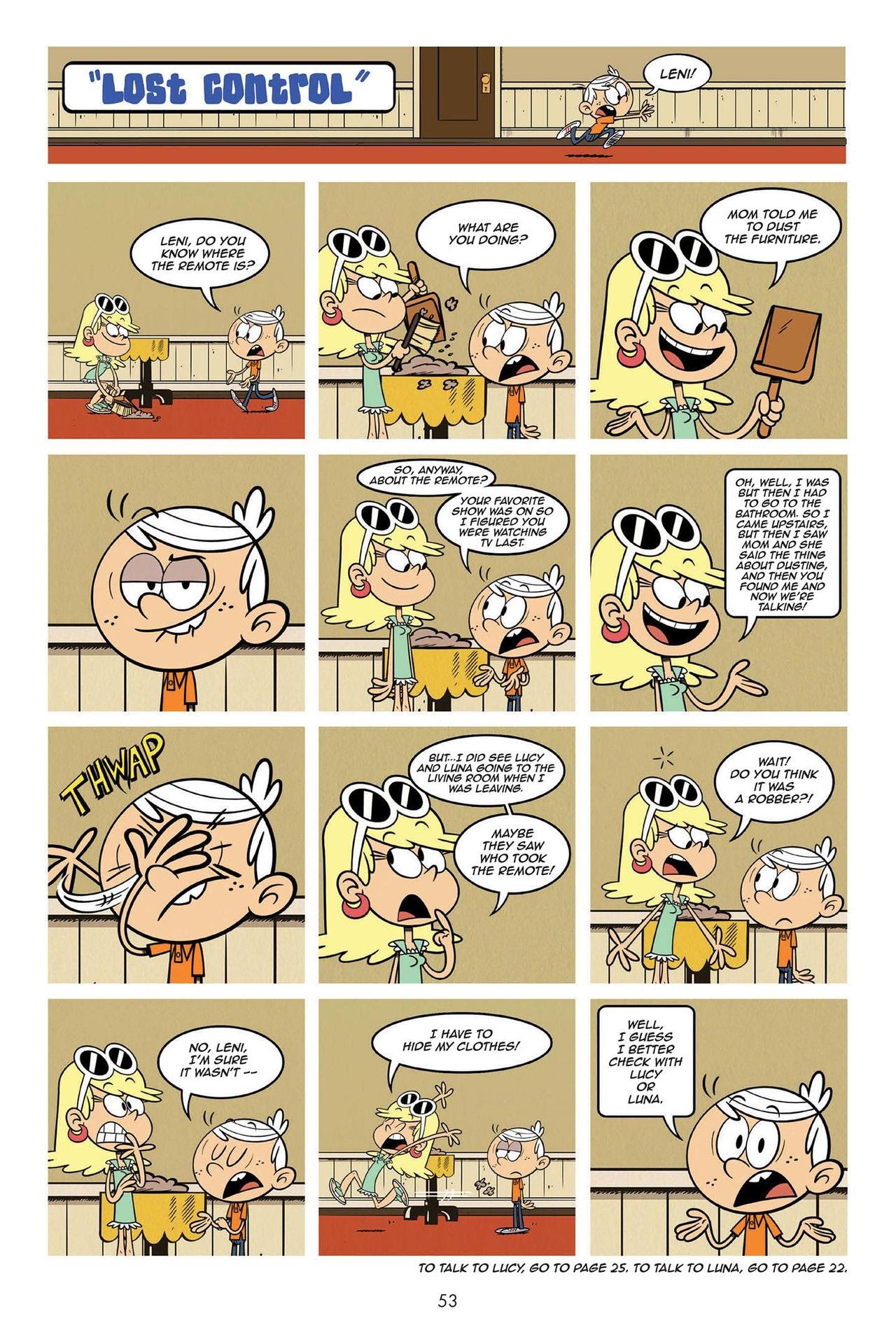 Read online The Loud House comic -  Issue #1 - 52