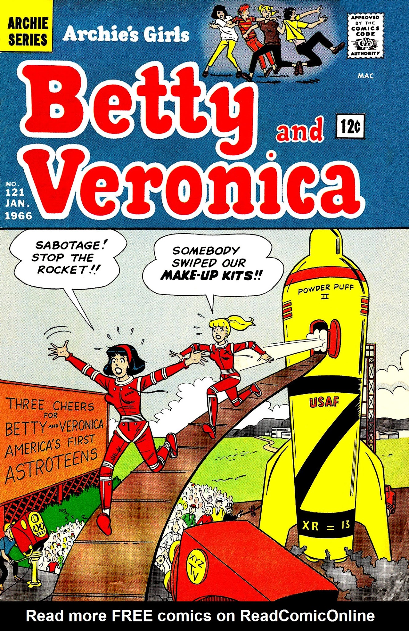 Read online Archie's Girls Betty and Veronica comic -  Issue #121 - 1