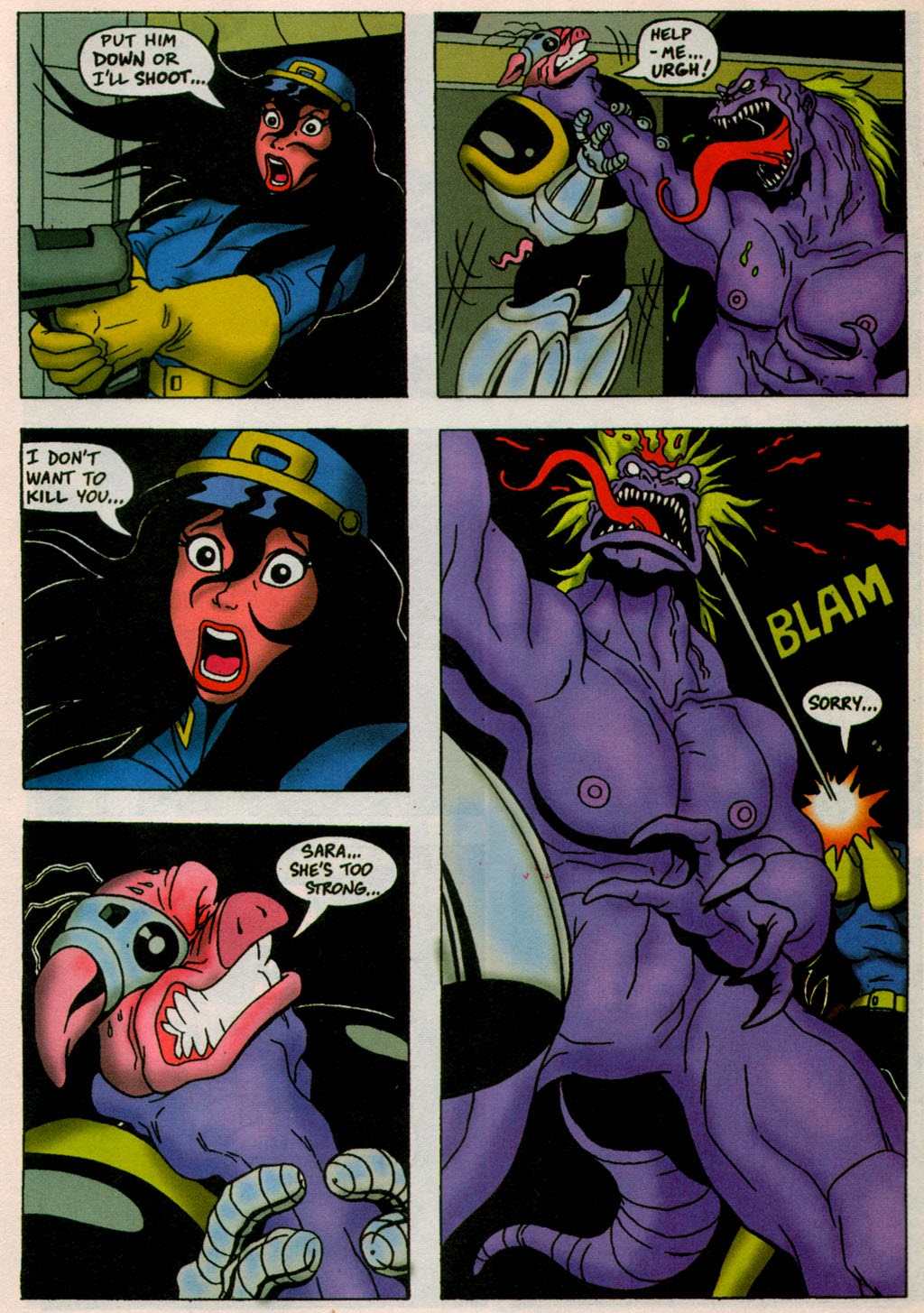 Read online Cyberswine comic -  Issue #1 - 27