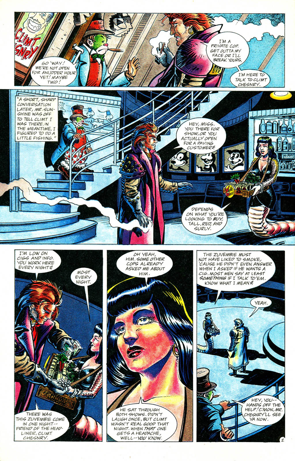 Read online Grimjack comic -  Issue #72 - 4