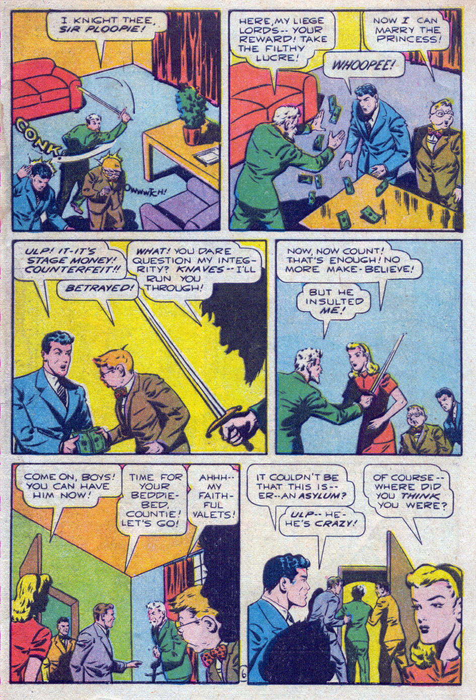 Read online Exciting Comics comic -  Issue #51 - 50