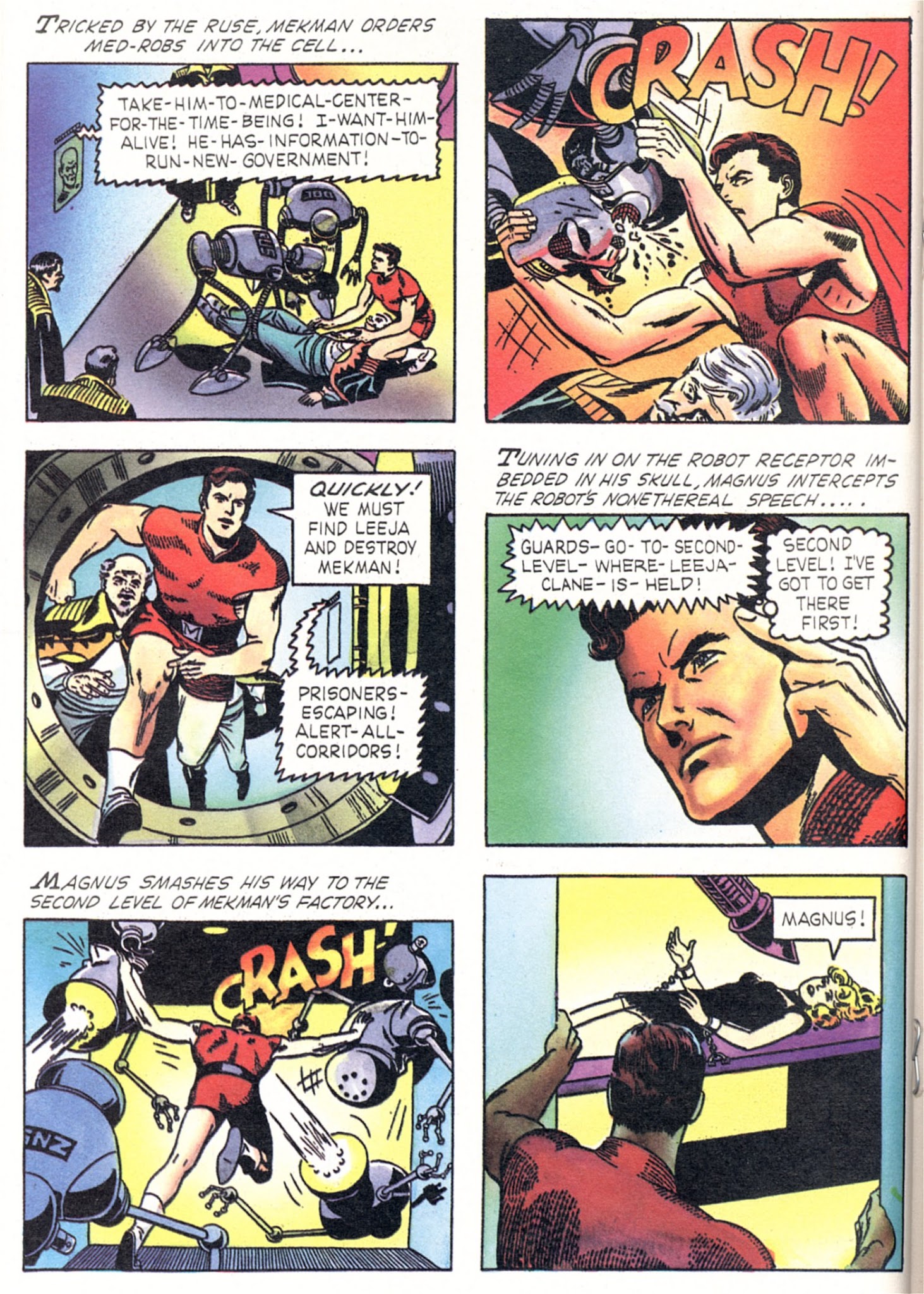 Read online The Original Magnus Robot Fighter comic -  Issue # Full - 18