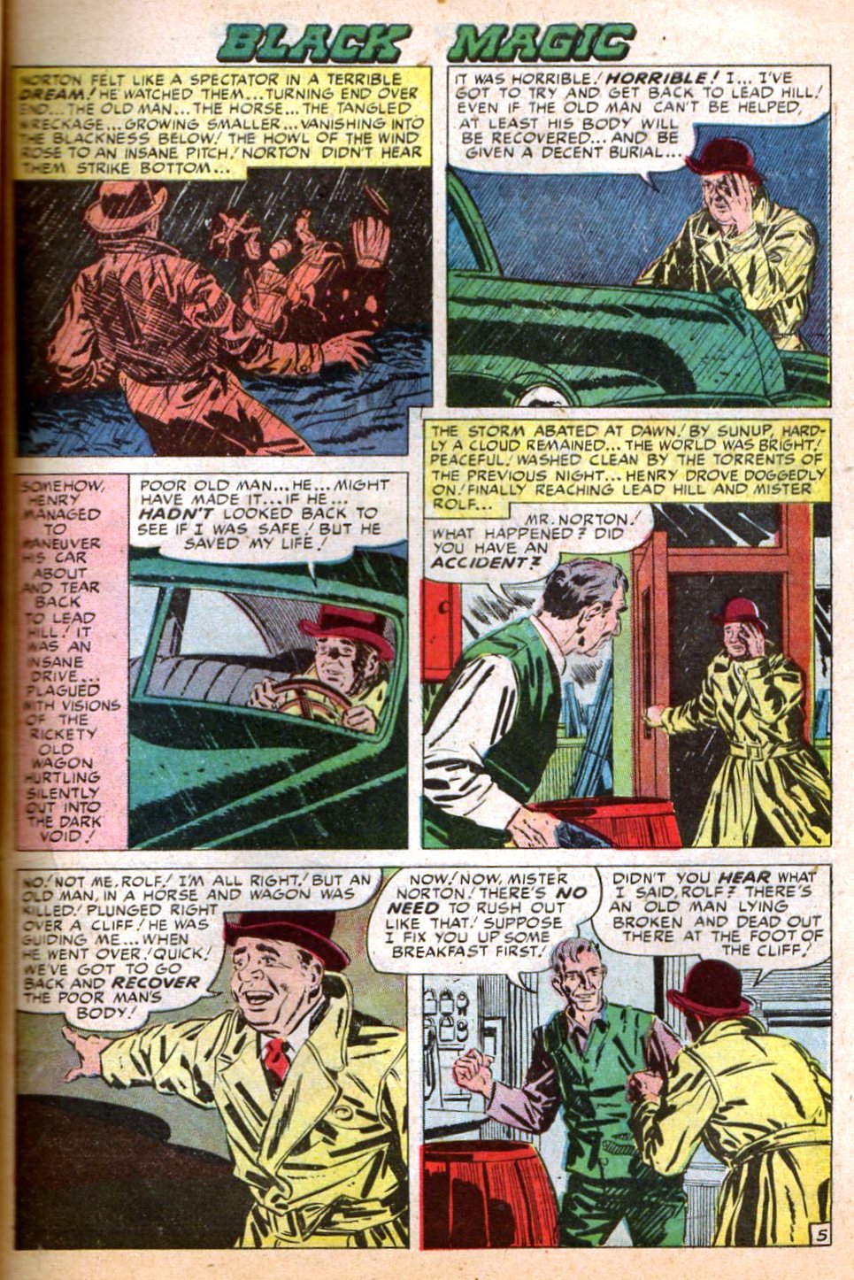 Read online Black Magic (1950) comic -  Issue #5 - 39