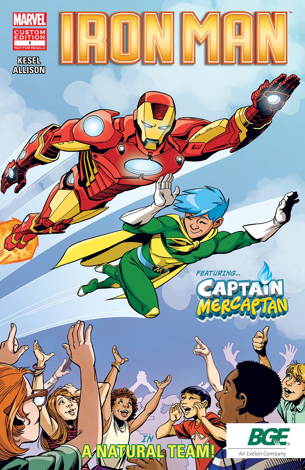 Read online Iron Man Featuring Captain Mercaptan comic -  Issue # Full - 1