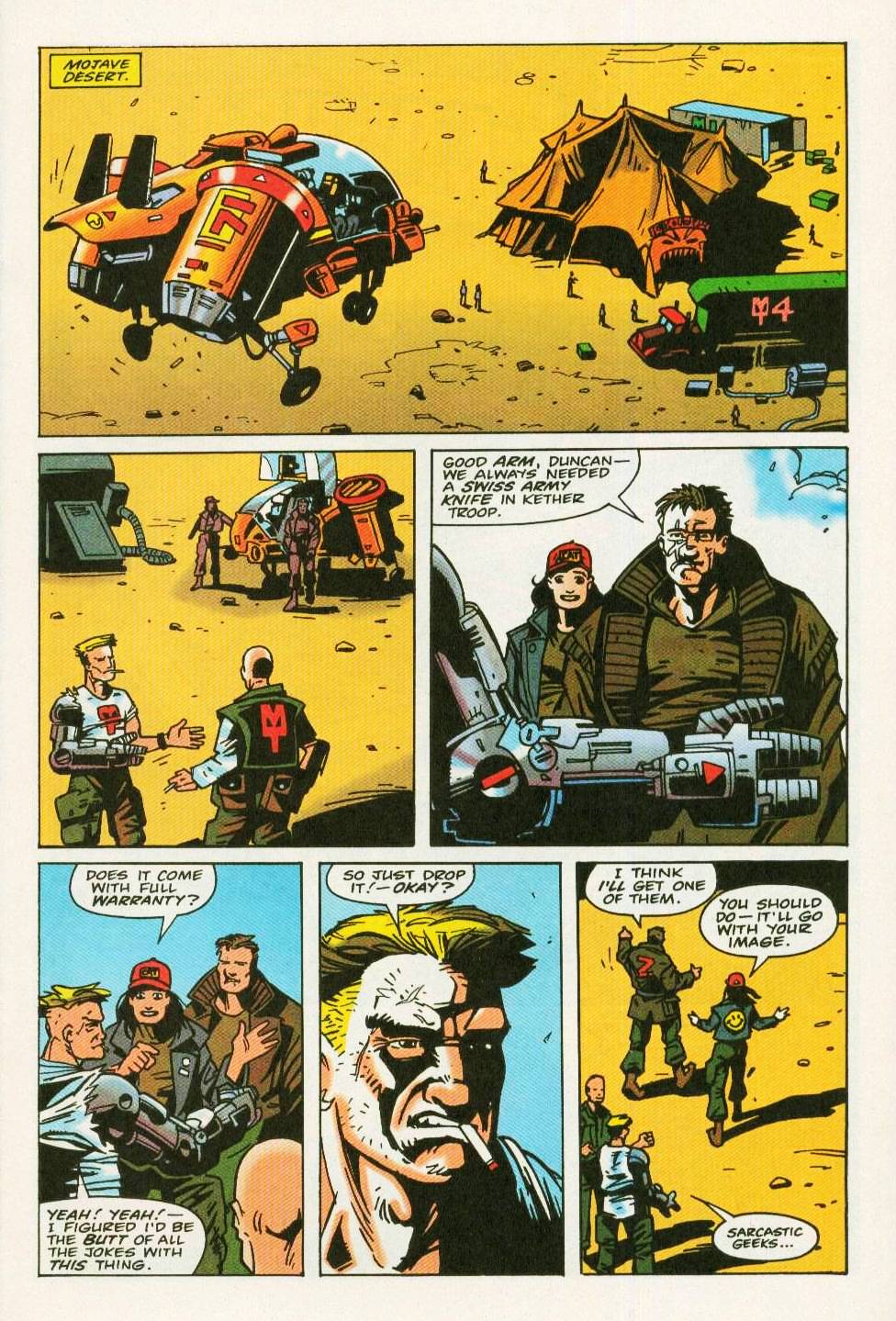 Read online Warheads comic -  Issue #14 - 2