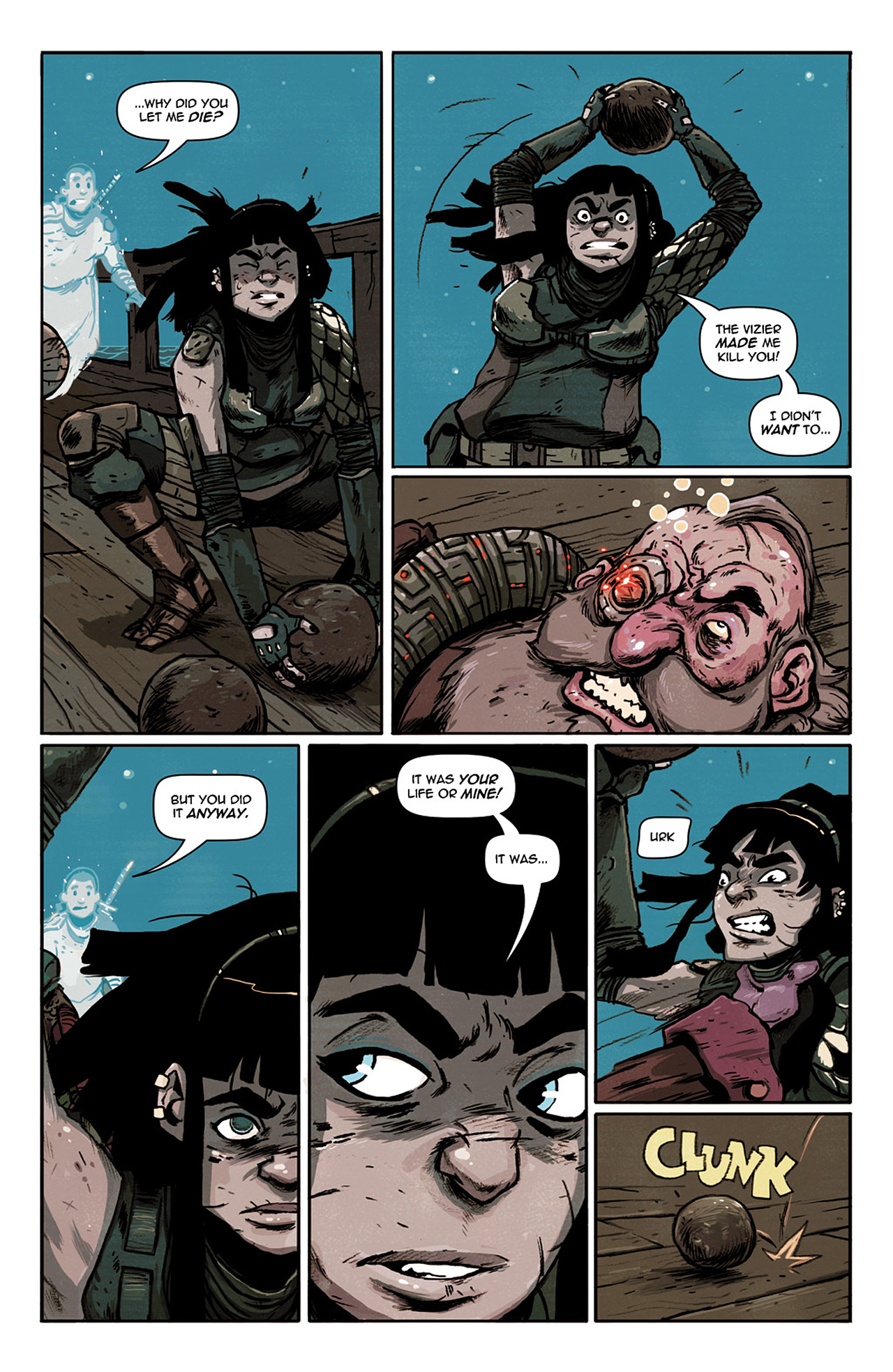 Read online Amala's Blade comic -  Issue #0 - 22